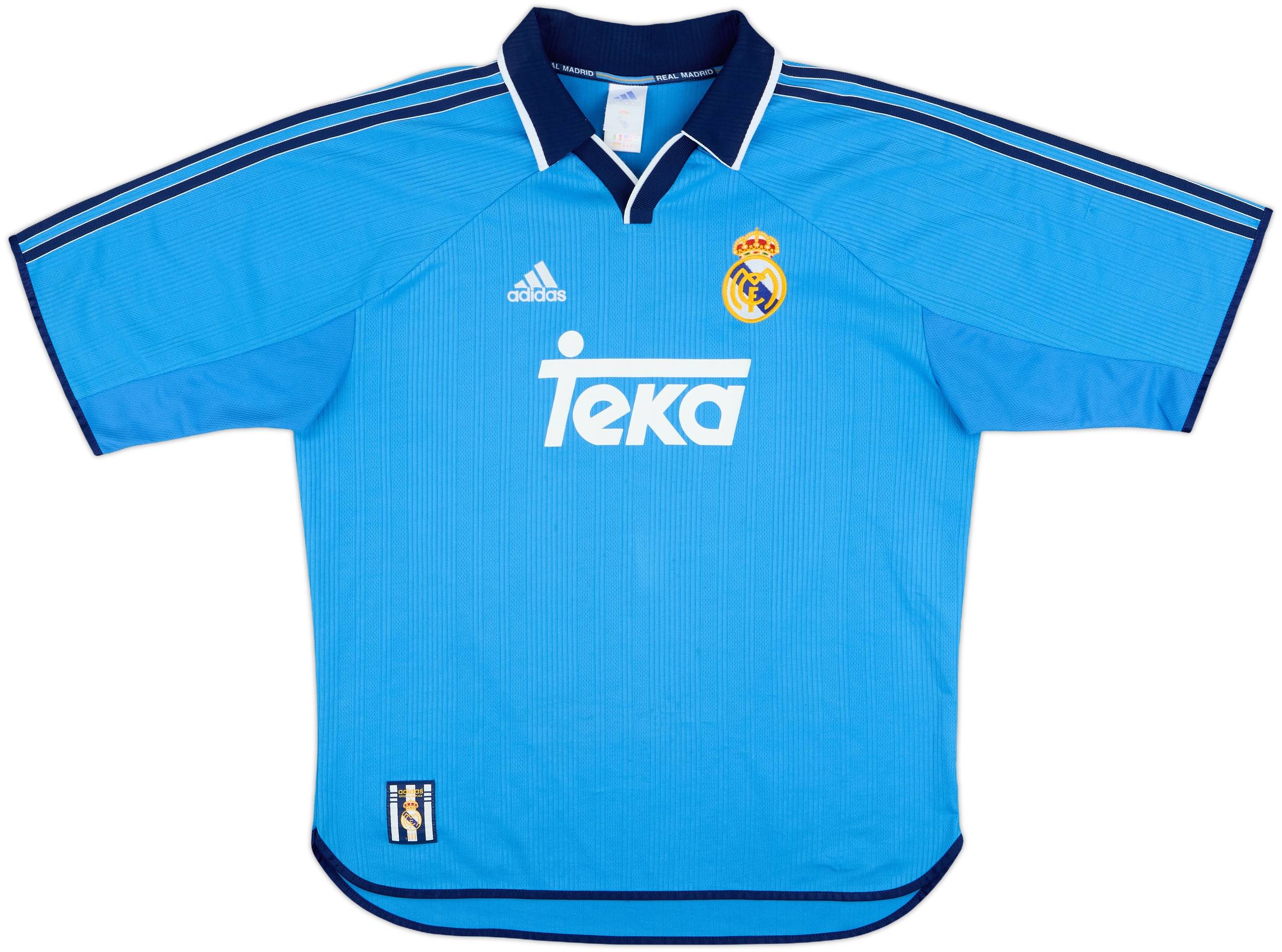 1999-00 Real Madrid Third Shirt Raul #7 - 7/10 - (L)