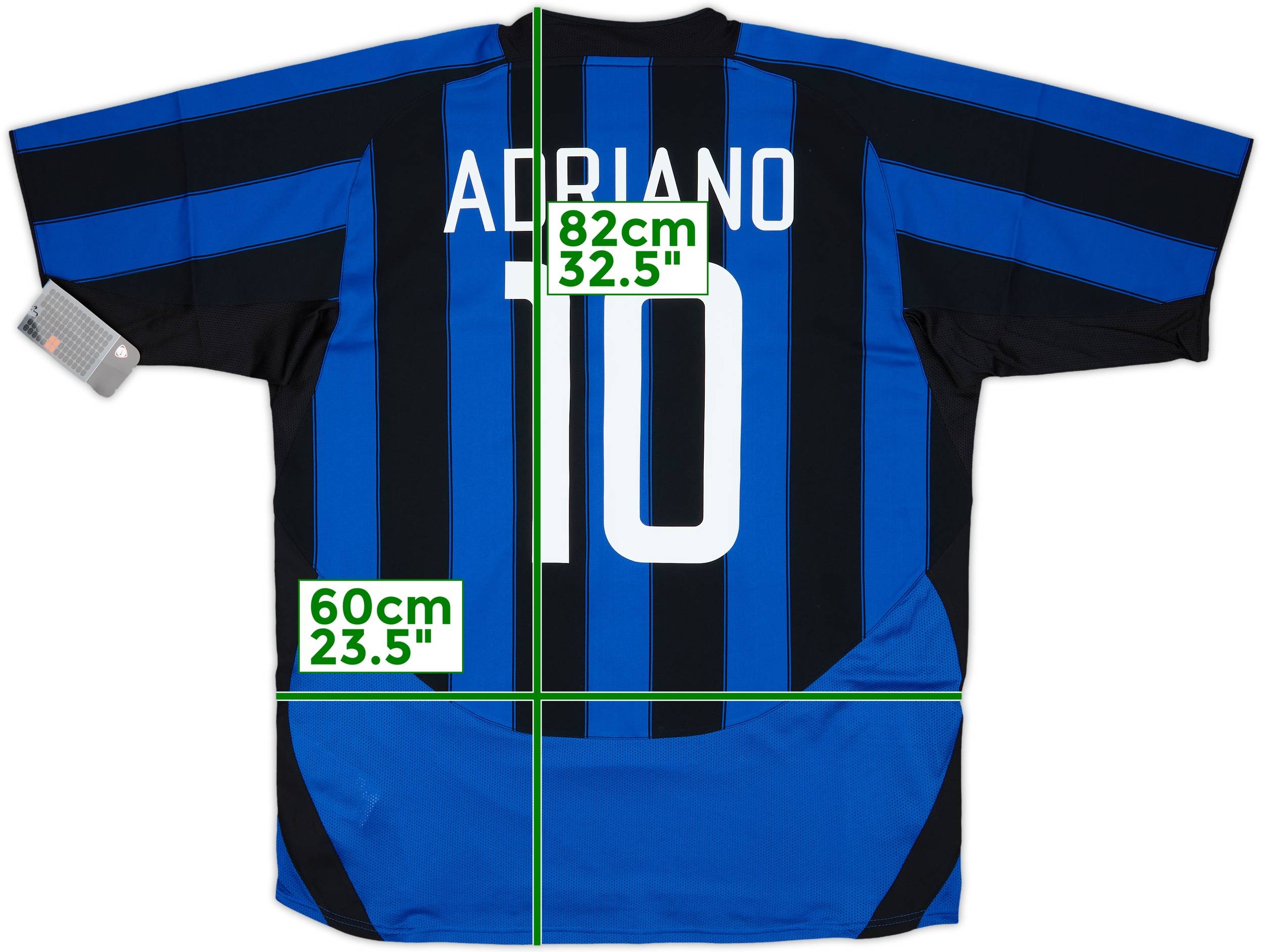 インテル 03/04 #10 アドリアーノ ユニフォーム 2003-04 Inter Milan Player Issue Home Shirt Adriano #10 (XL)