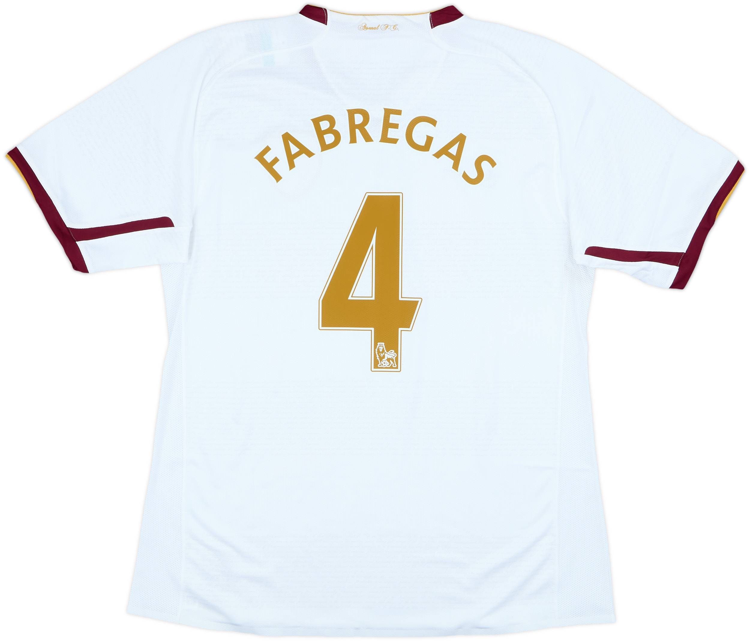 2007-08 Arsenal Player Issue Away Shirt Fabregas #4 (XL)