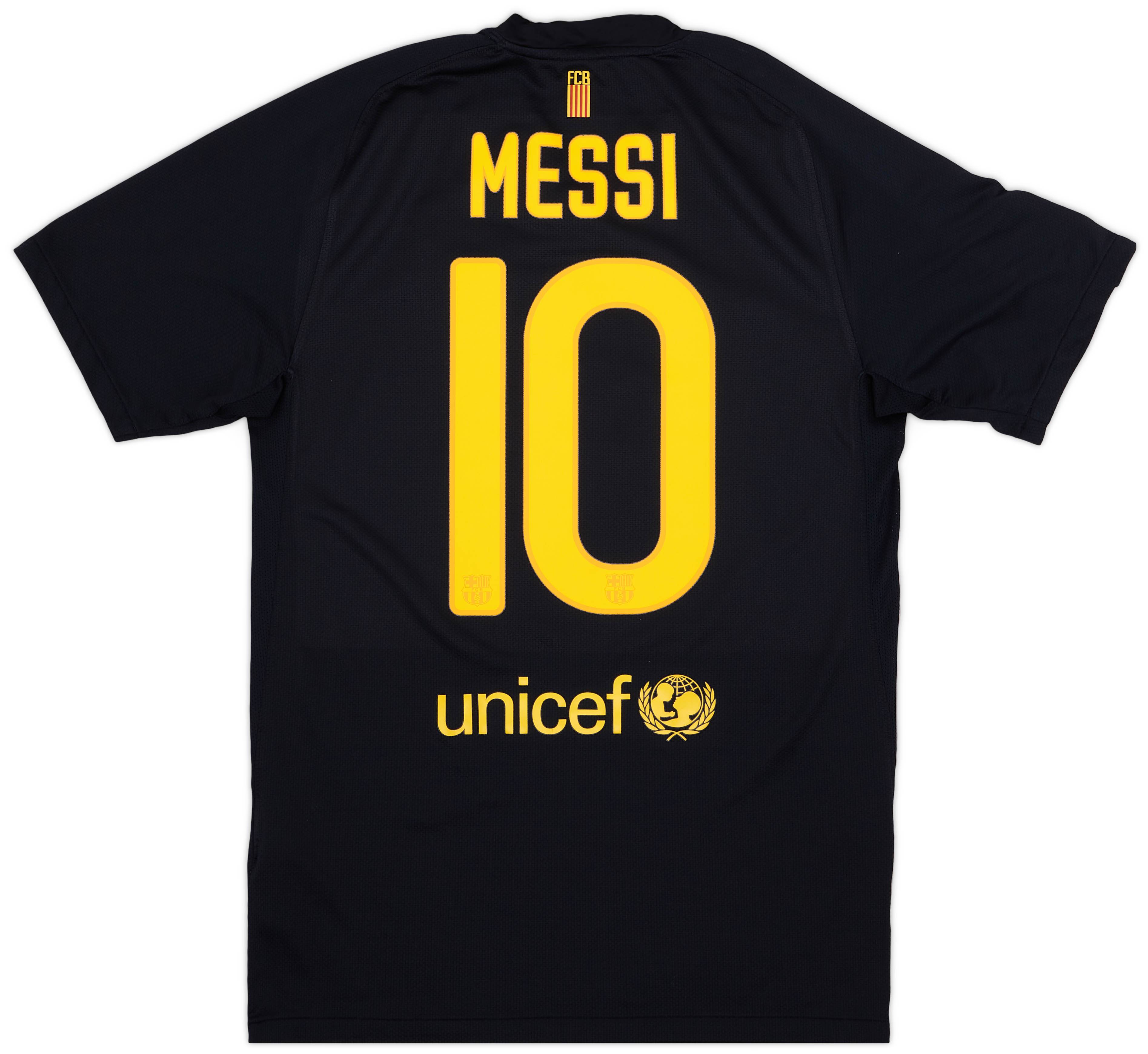 2011-12 Barcelona Away Shirt Messi #10 - 9/10 - (S)