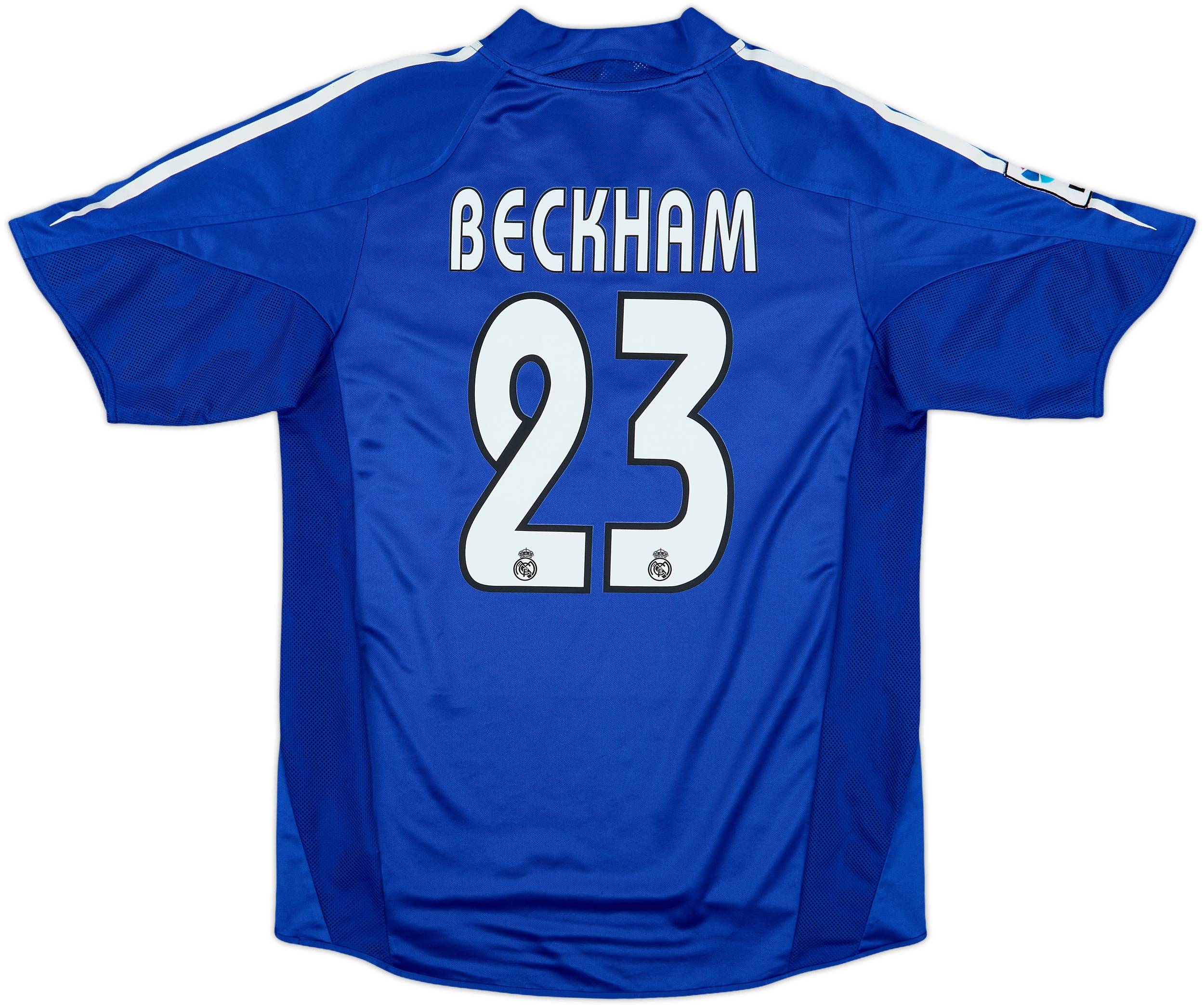 2004-05 Real Madrid Third Shirt Beckham #23 - 8/10 - (S)