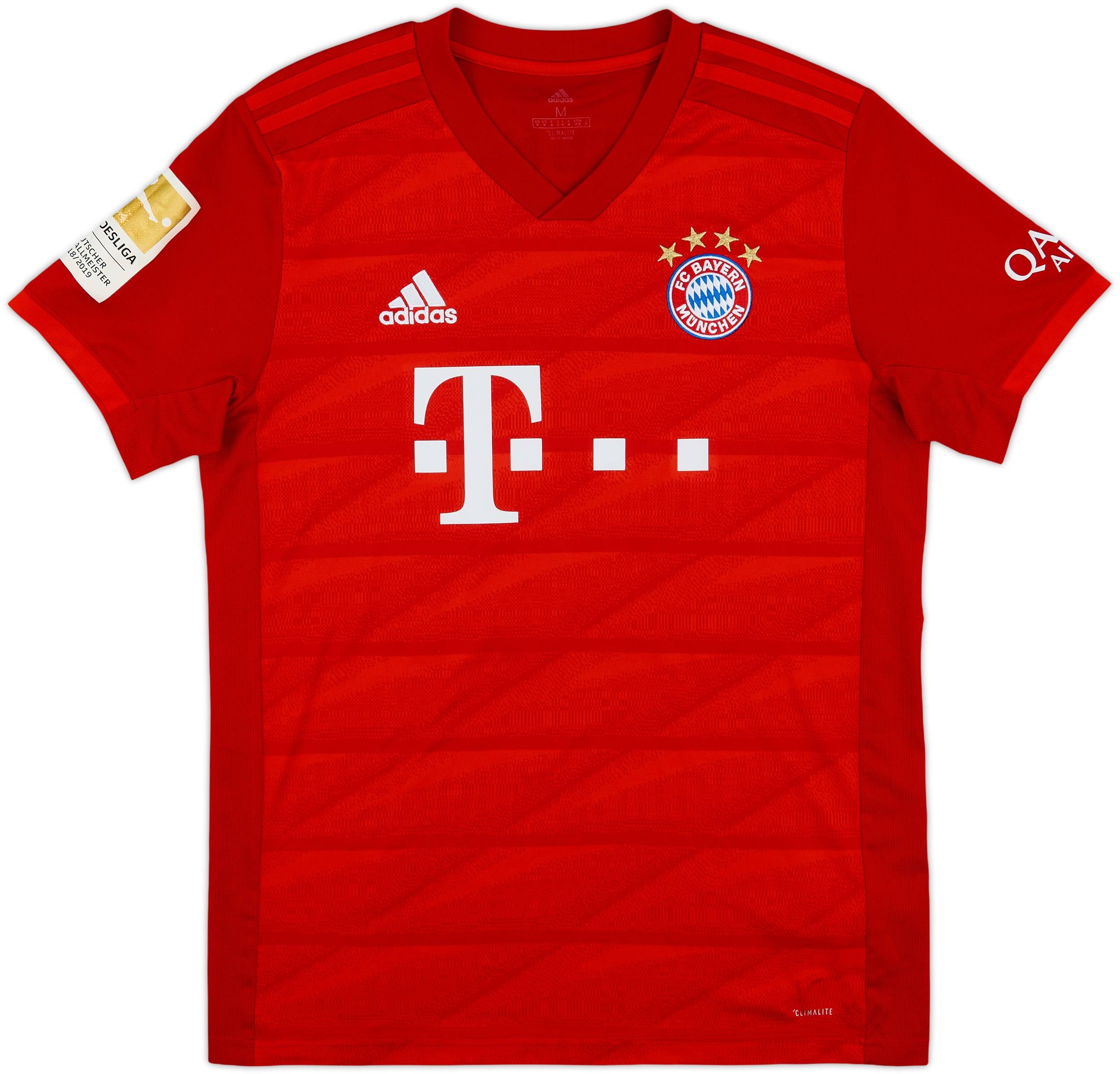 2019-20 Bayern Munich Home Shirt Coutinho #10 - 4/10 - (M)