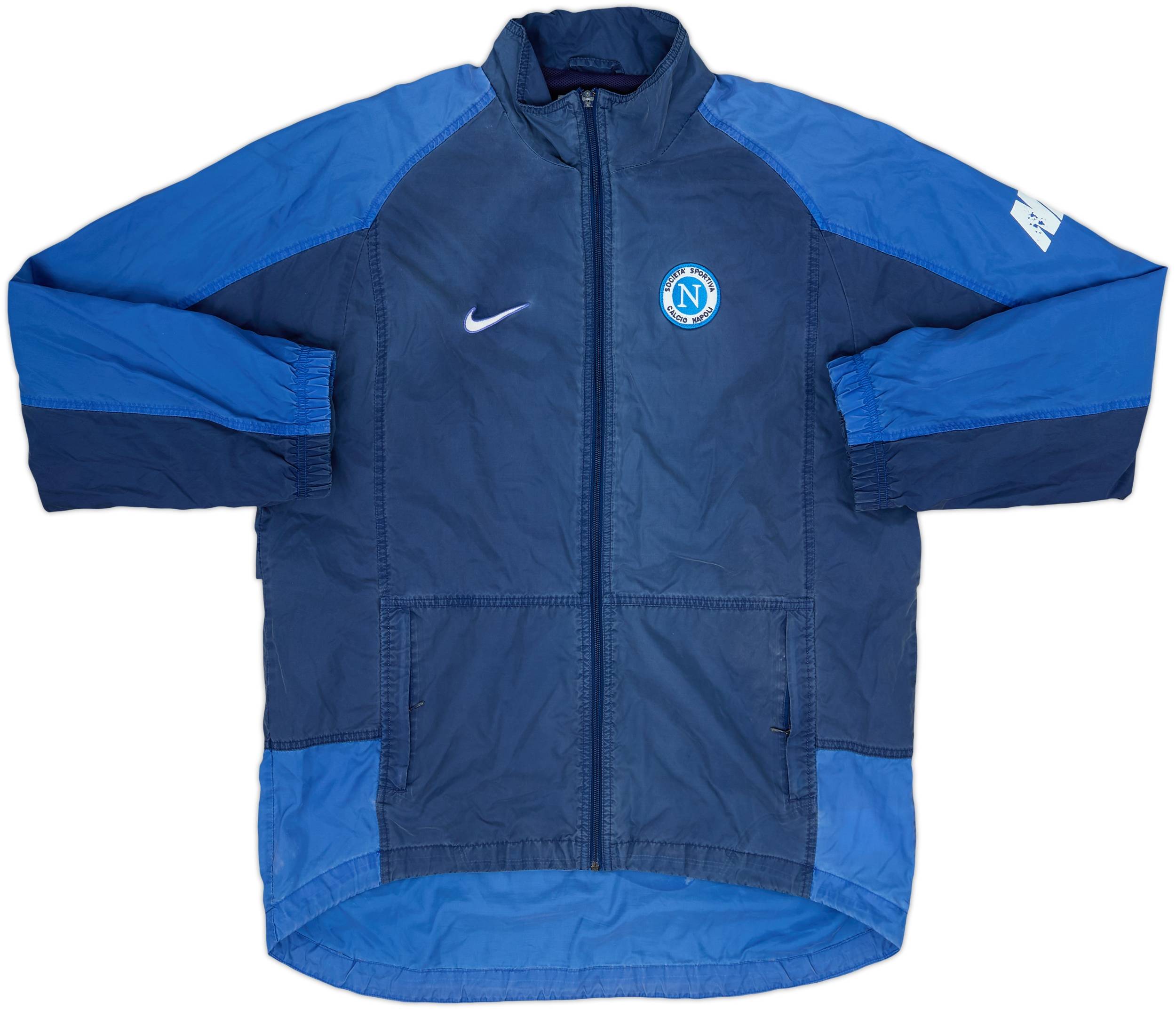 1998-99 Napoli Nike Track Jacket - 4/10 - (L)