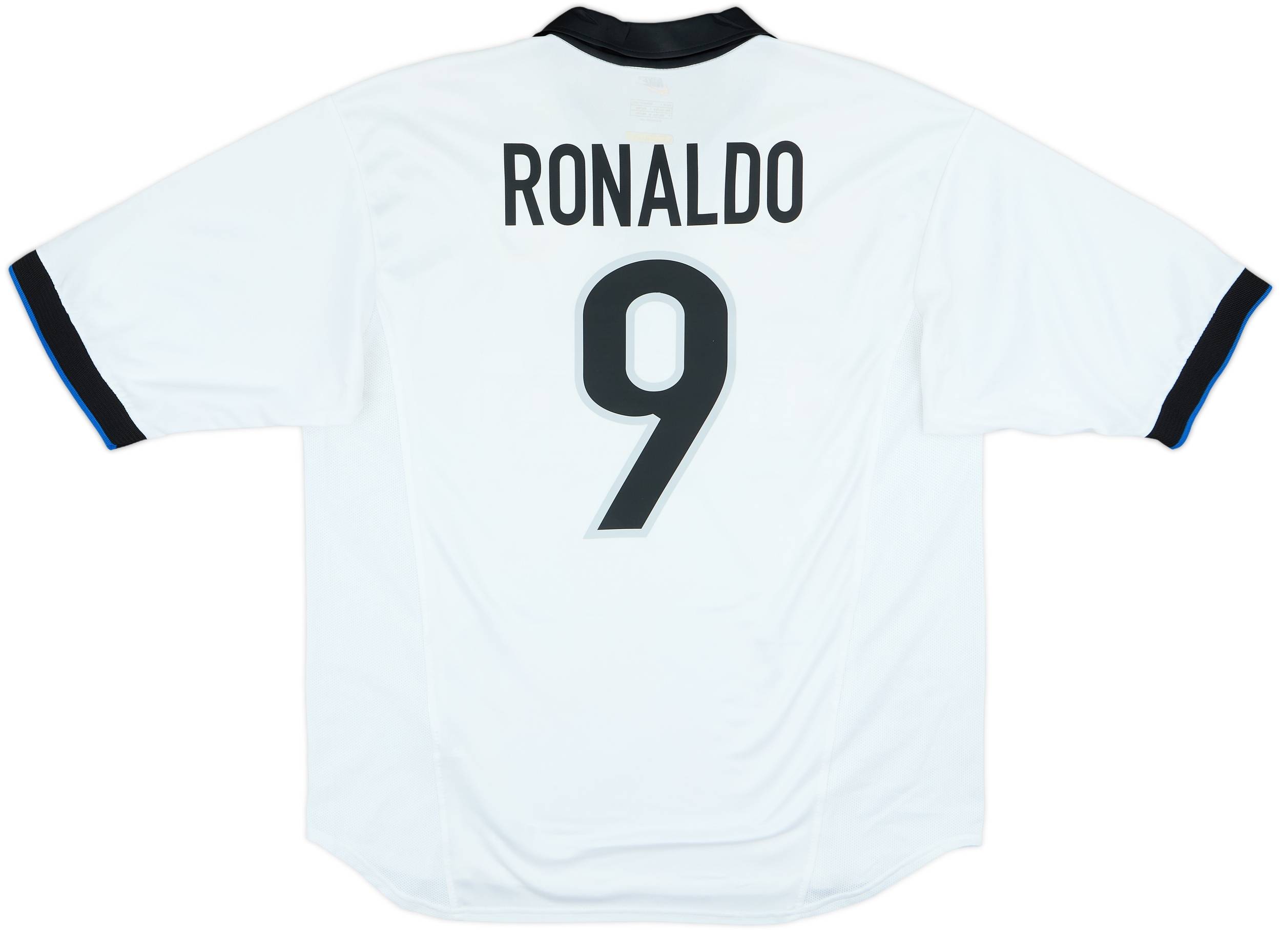 1998-99 Inter Milan Away Shirt Ronaldo #9 - 9/10 - (L)