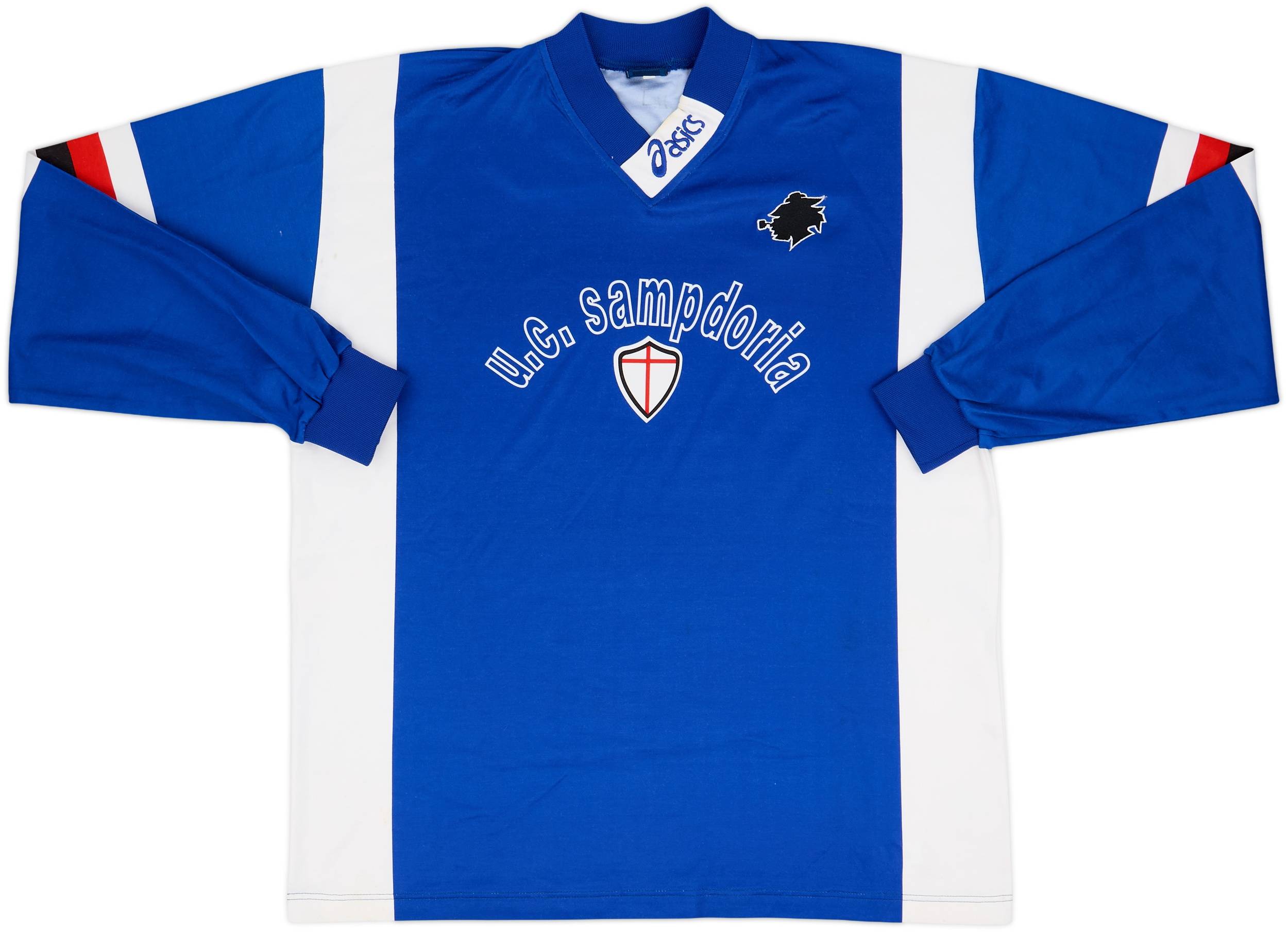 1996-97 Sampdoria Asics Training L/S Shirt - 6/10 - (XXL)