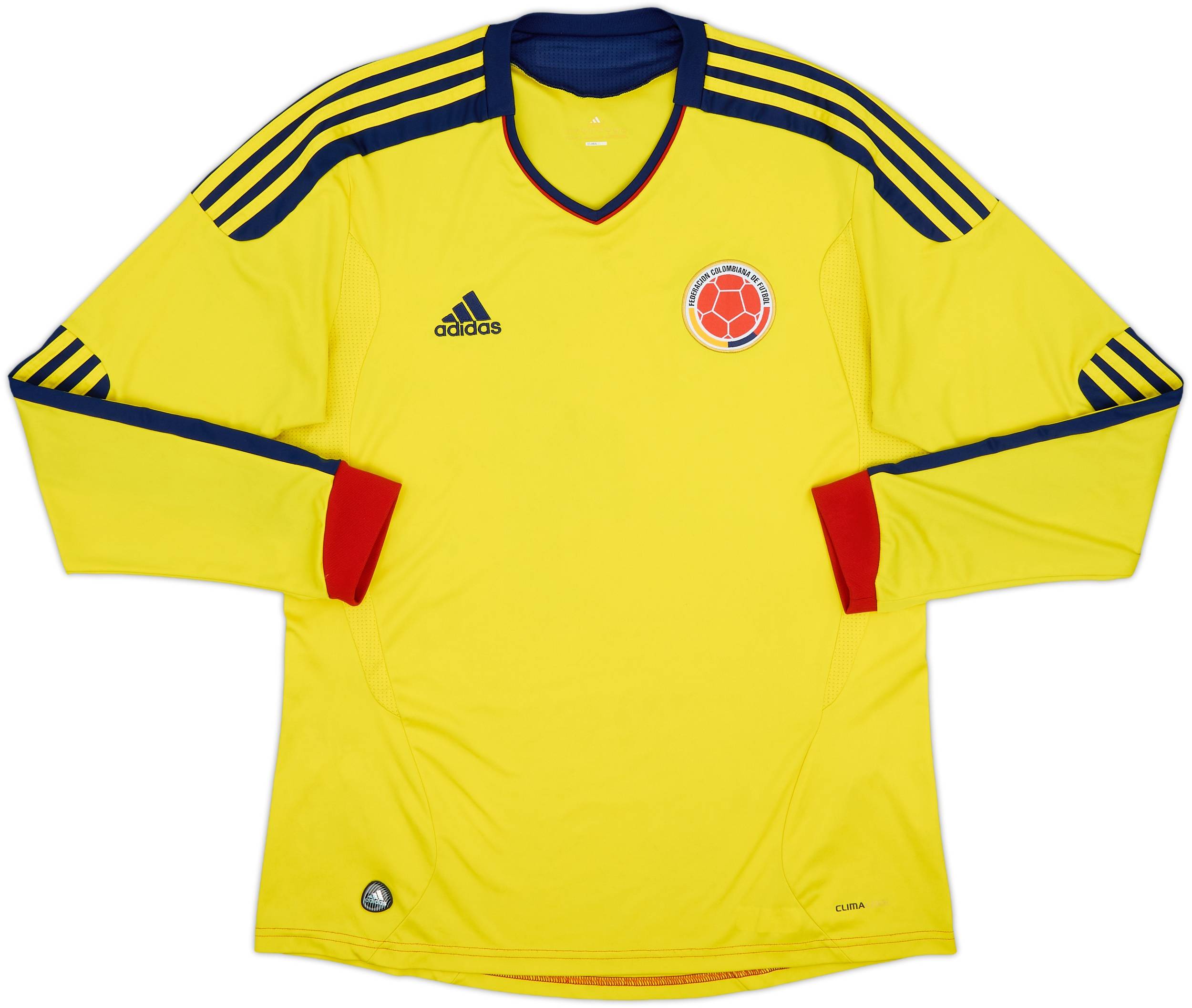 【希少品】コロンビア代表 長袖 adidas 2011-2013 正規品Lサイズ 希少品】コロンビア代表 長袖 adidas 2011-2013 正規品Lサイズ