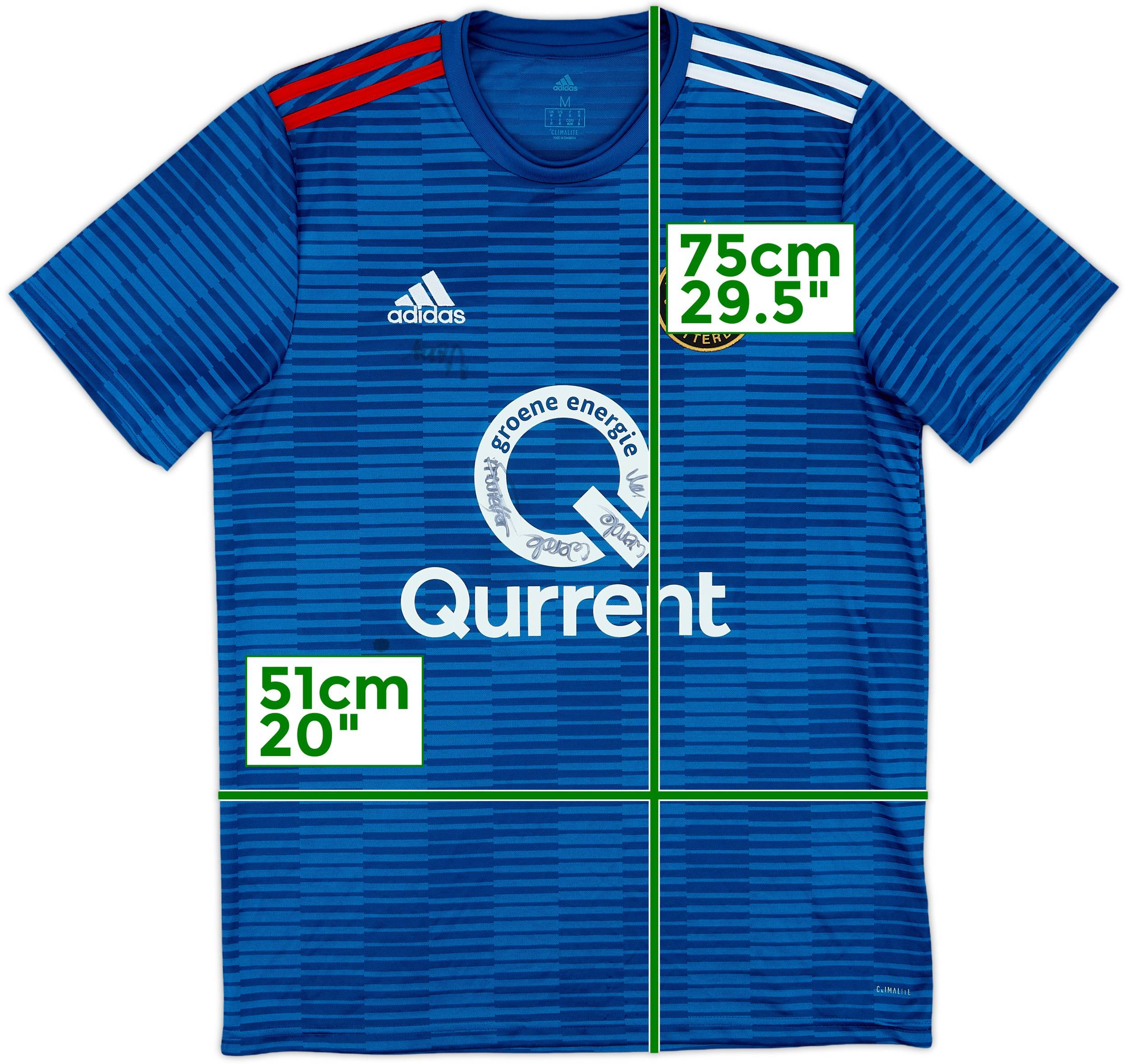 2018-19 Feyenoord Signed Away Shirt - 8/10 - (M)