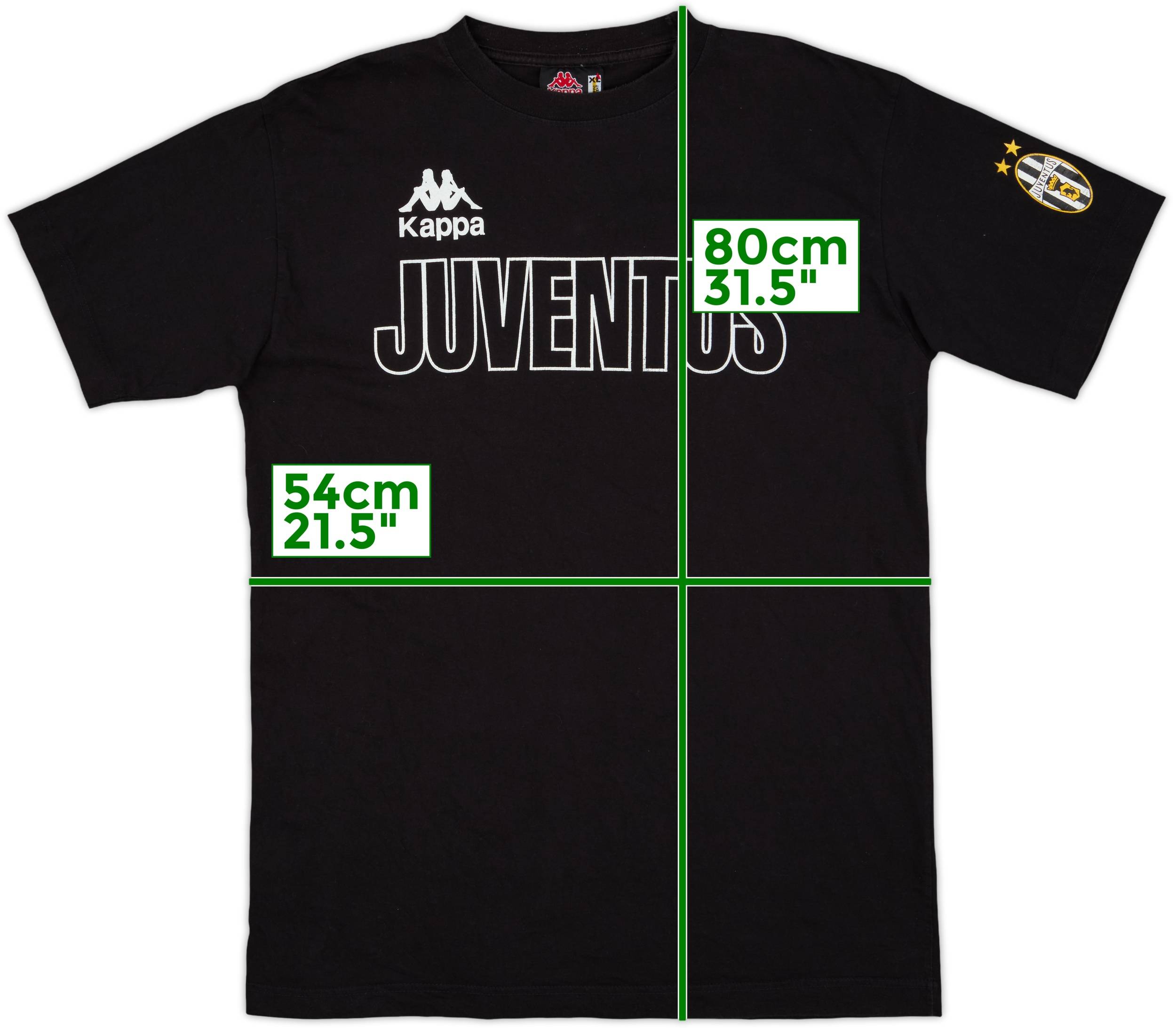 1998-99 Juventus Kappa Cotton Tee - 9/10 - (XL)