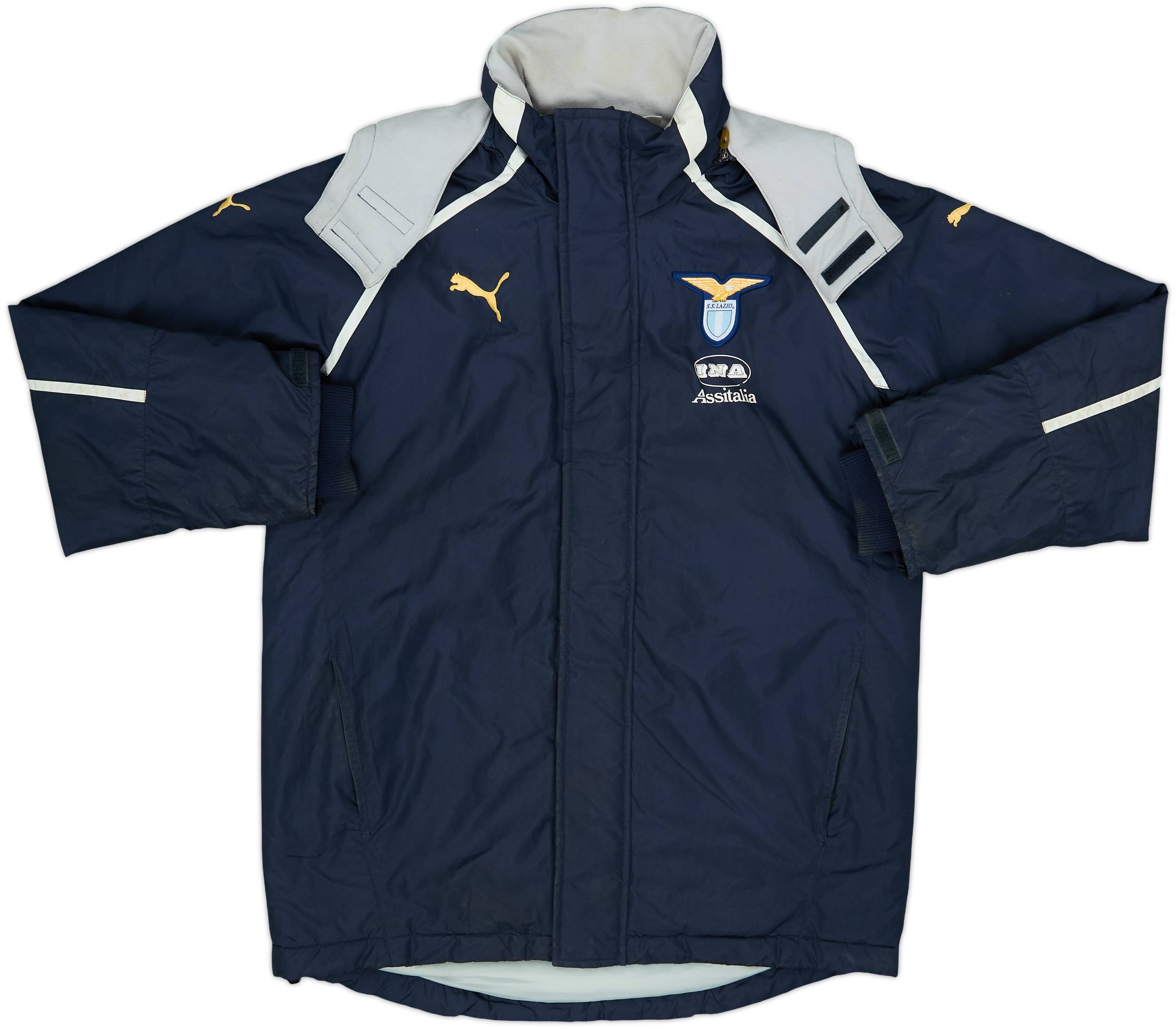 2005-06 Lazio Puma Padded Bench Coat - 5/10 - (S)