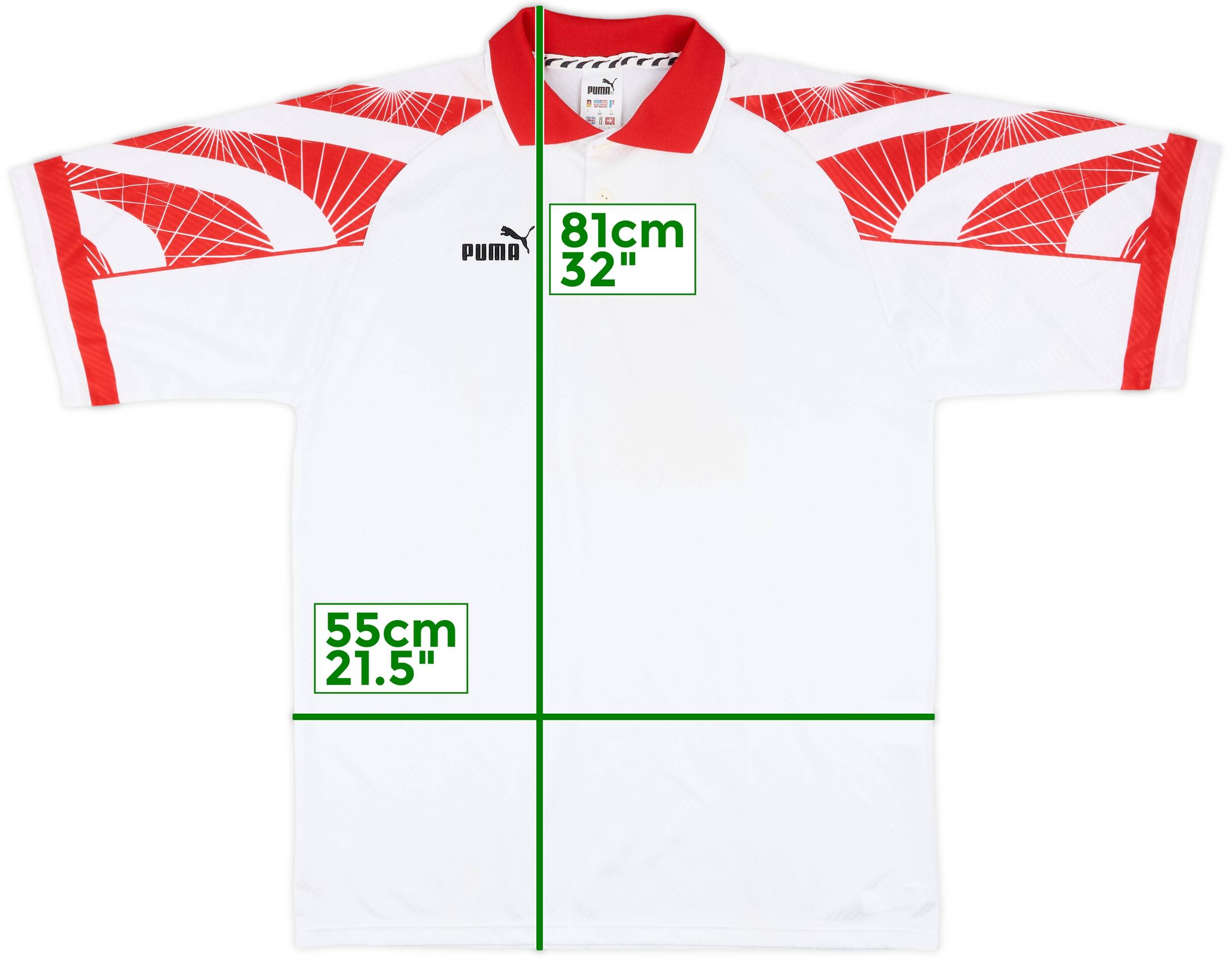 1990s Puma Template Shirt (Koln) - 9/10 - (L)