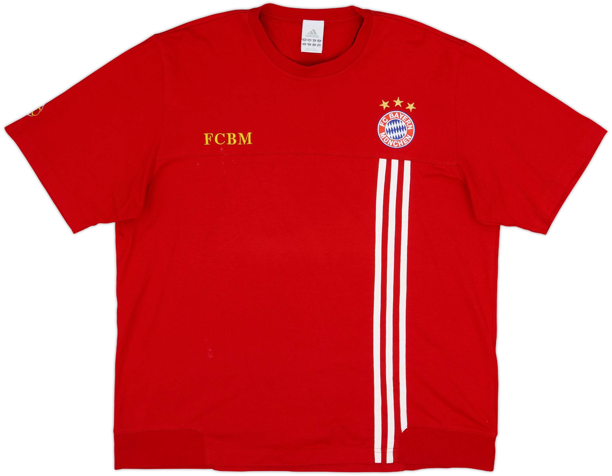 2006-07 Bayern Munich adidas Cotton Tee - 7/10 - (XL)