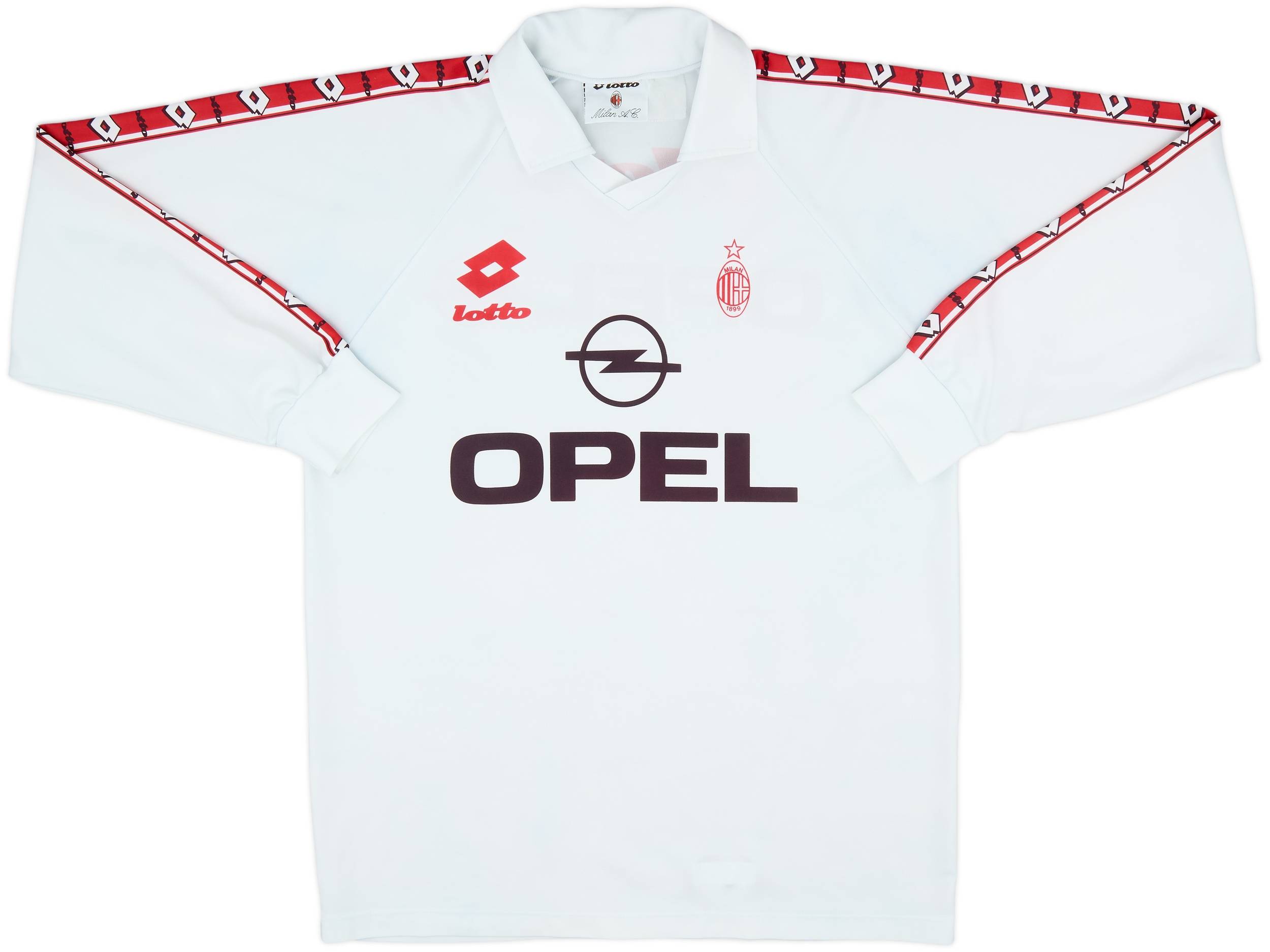 1994-95 AC Milan Lotto Training L/S Shirt - 8/10 - (L)