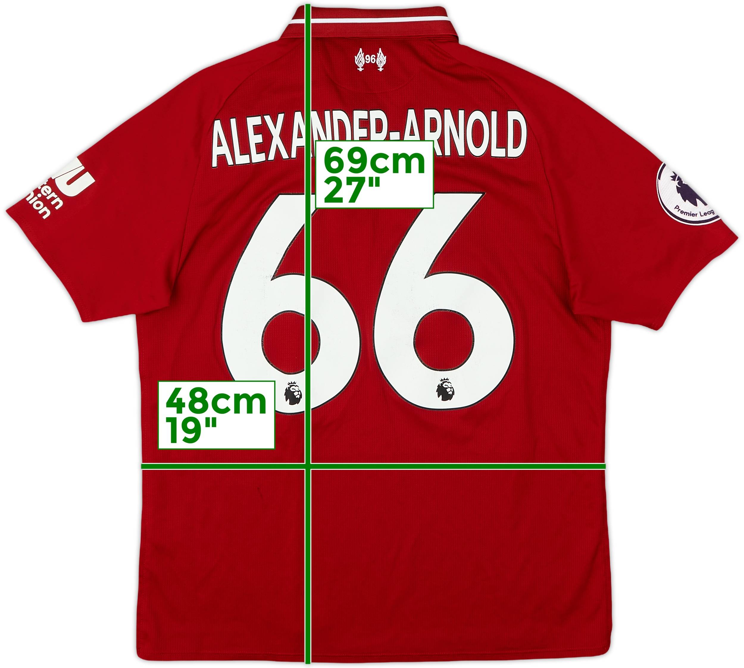 2018-19 Liverpool Home Shirt Alexander-Arnold #66 - 5/10 - (S)