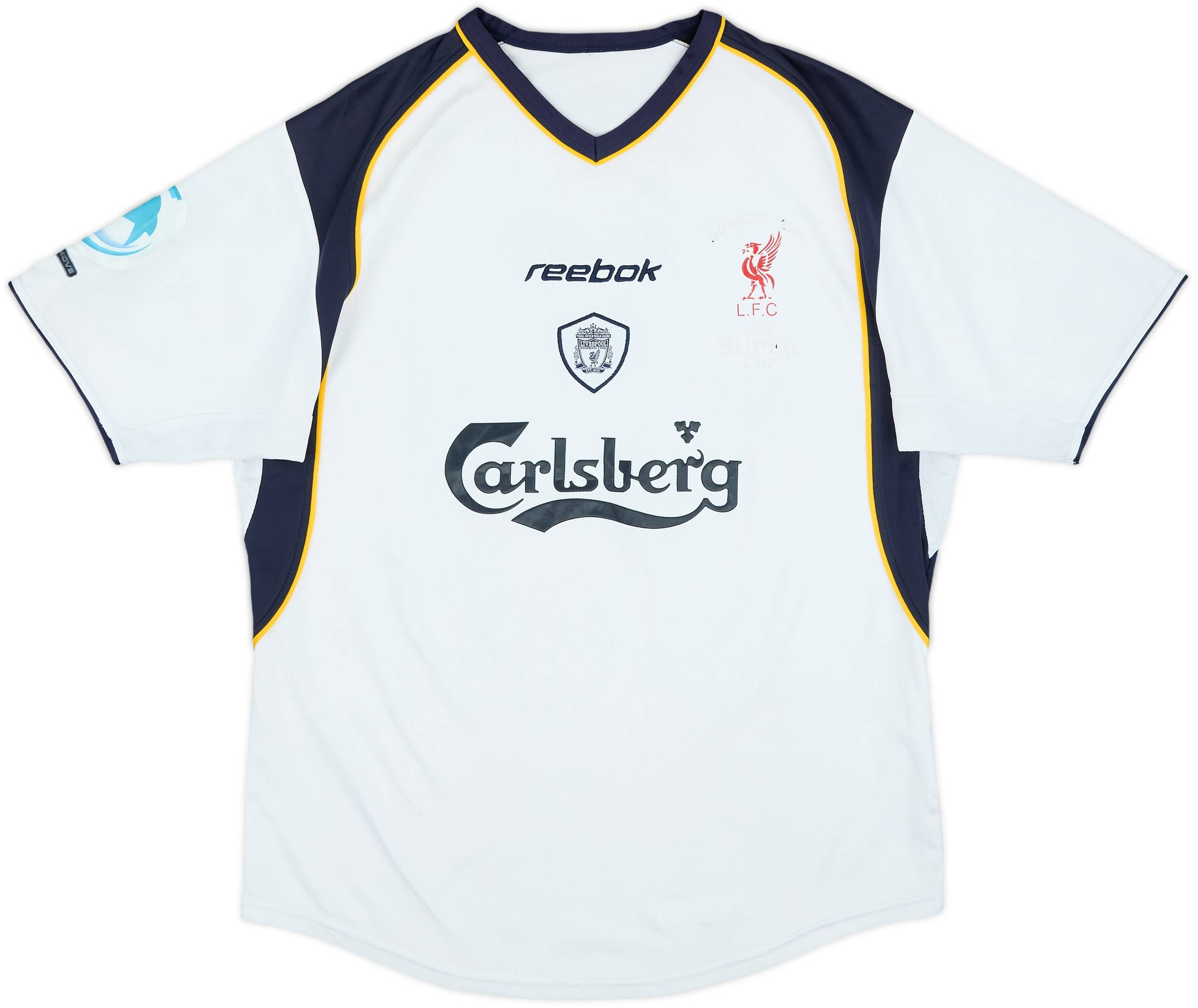 2001-03 Liverpool 'Super Cup' Away Shirt - 5/10 - (L)