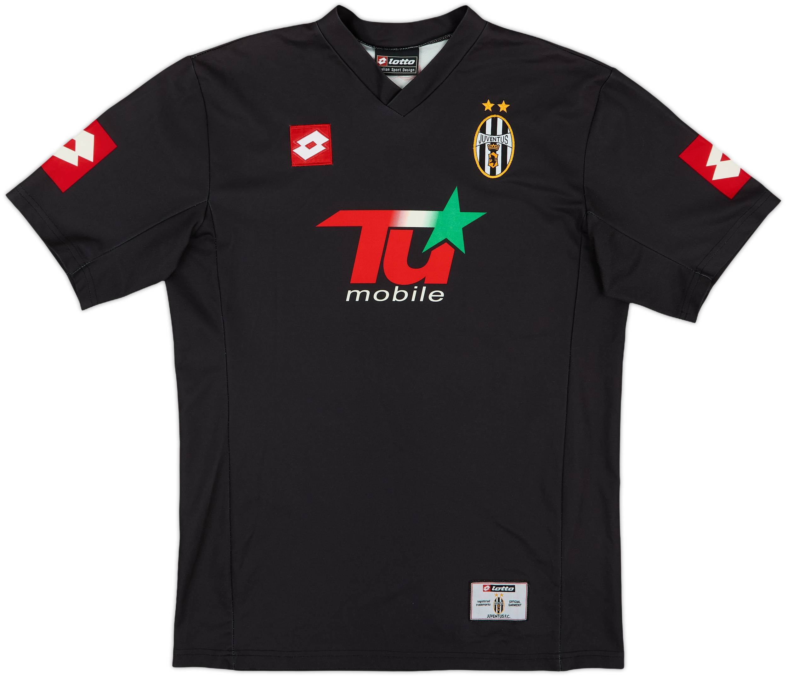 2001-02 Juventus CL Home Shirt Del Piero #10 - 8/10 - (L)