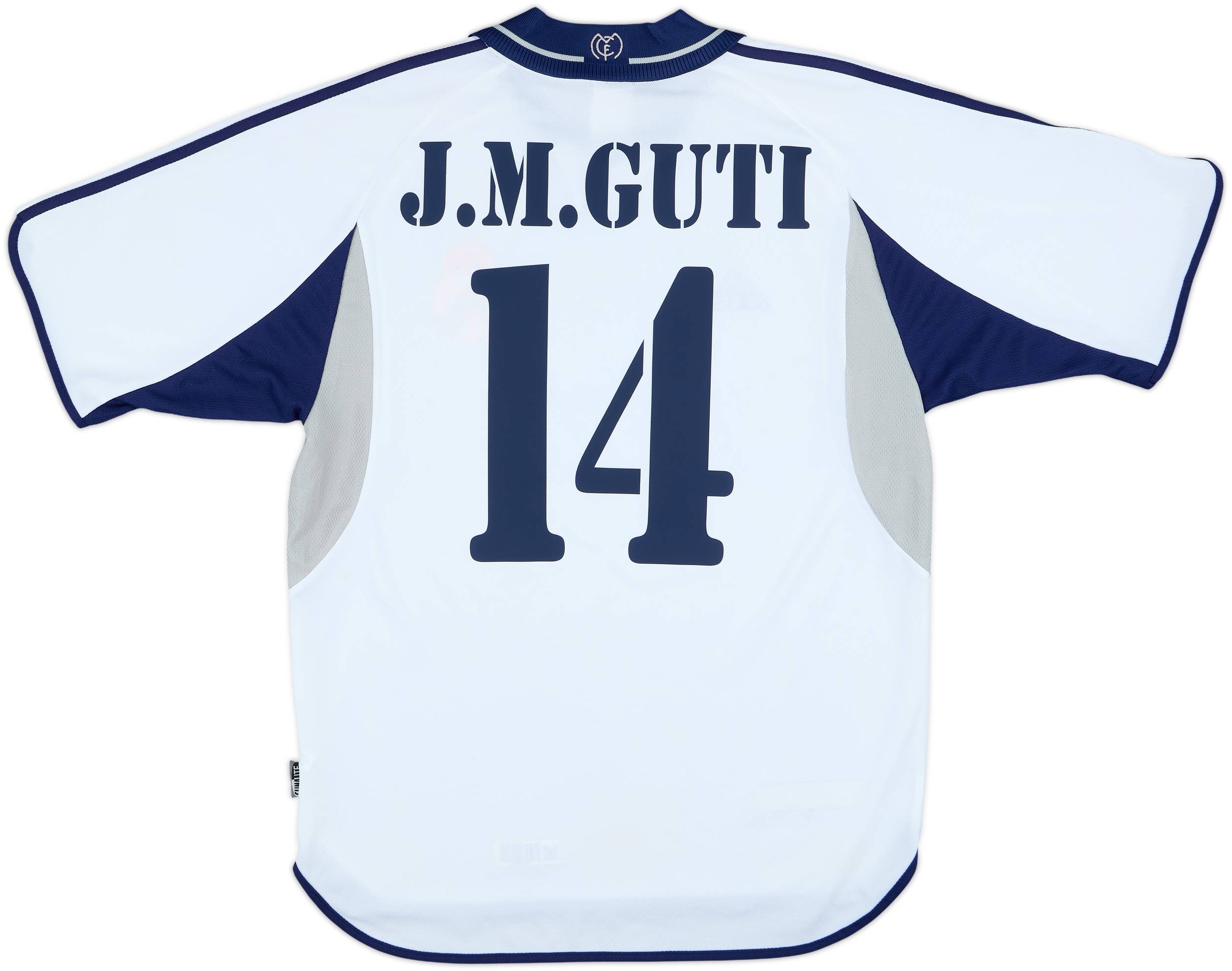 Guti ユニフォーム Real madrid CF 2000-01 Real Madrid Home Shirt J.M.Guti #14 - 5/10 - (M)