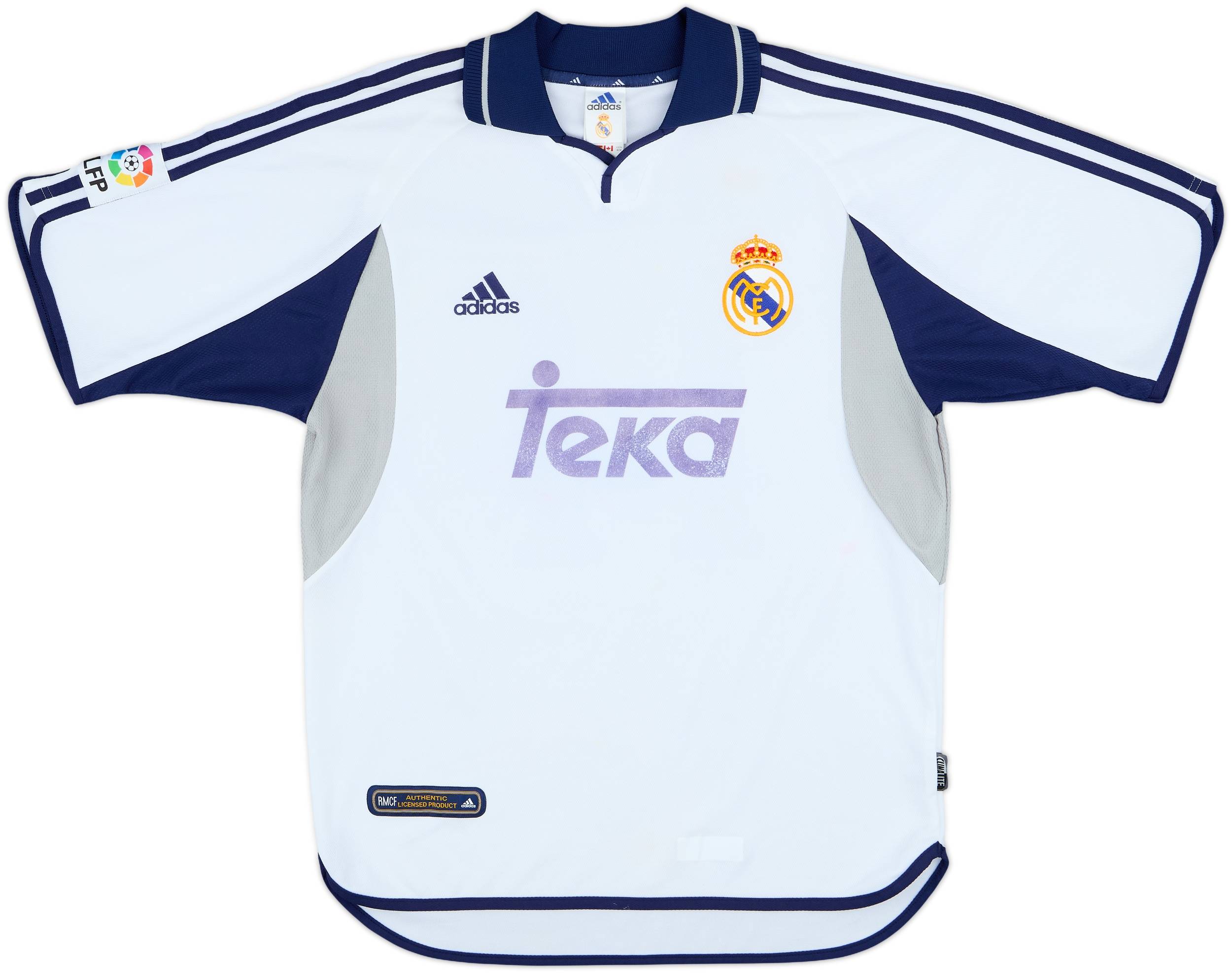 2000-01 Real Madrid Home Shirt J.M.Guti #14 - 5/10 - (M)