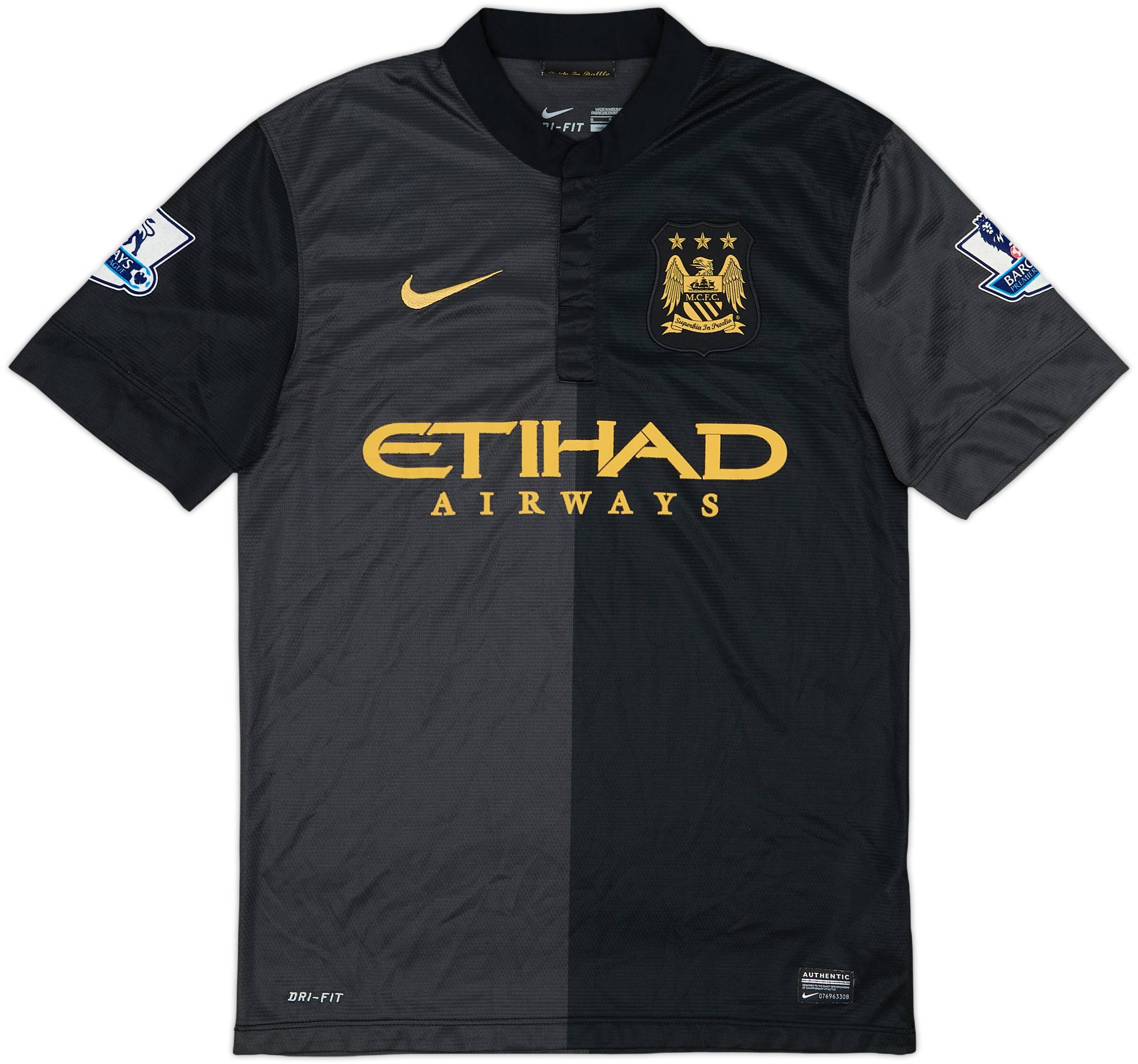 2013-14 Manchester City Away Shirt Nasri #8 - 6/10 - (S)