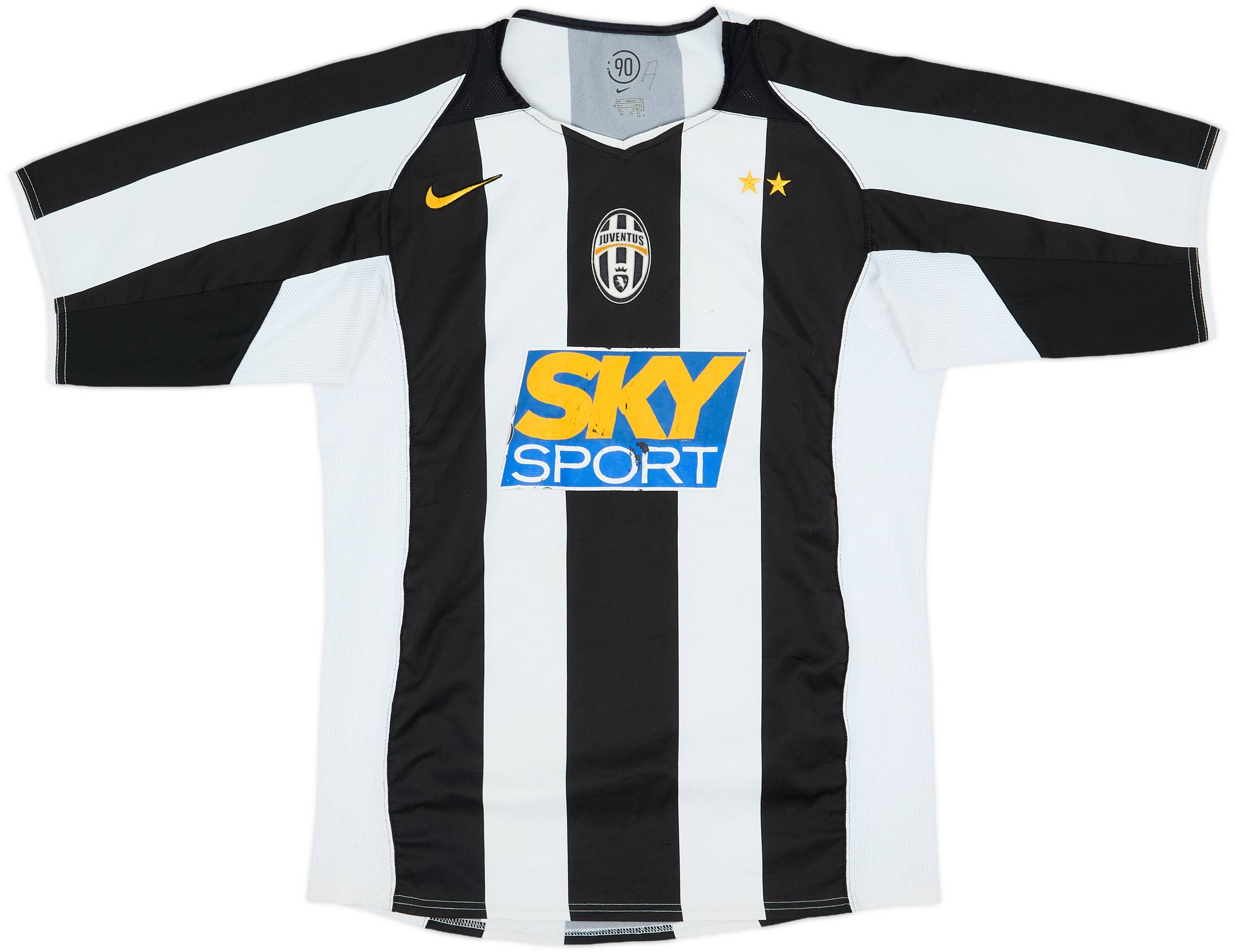 ユベントスJuventus 04/05ユニホーム 2004-05 Juventus Home Shirt - 5/10 - (M)