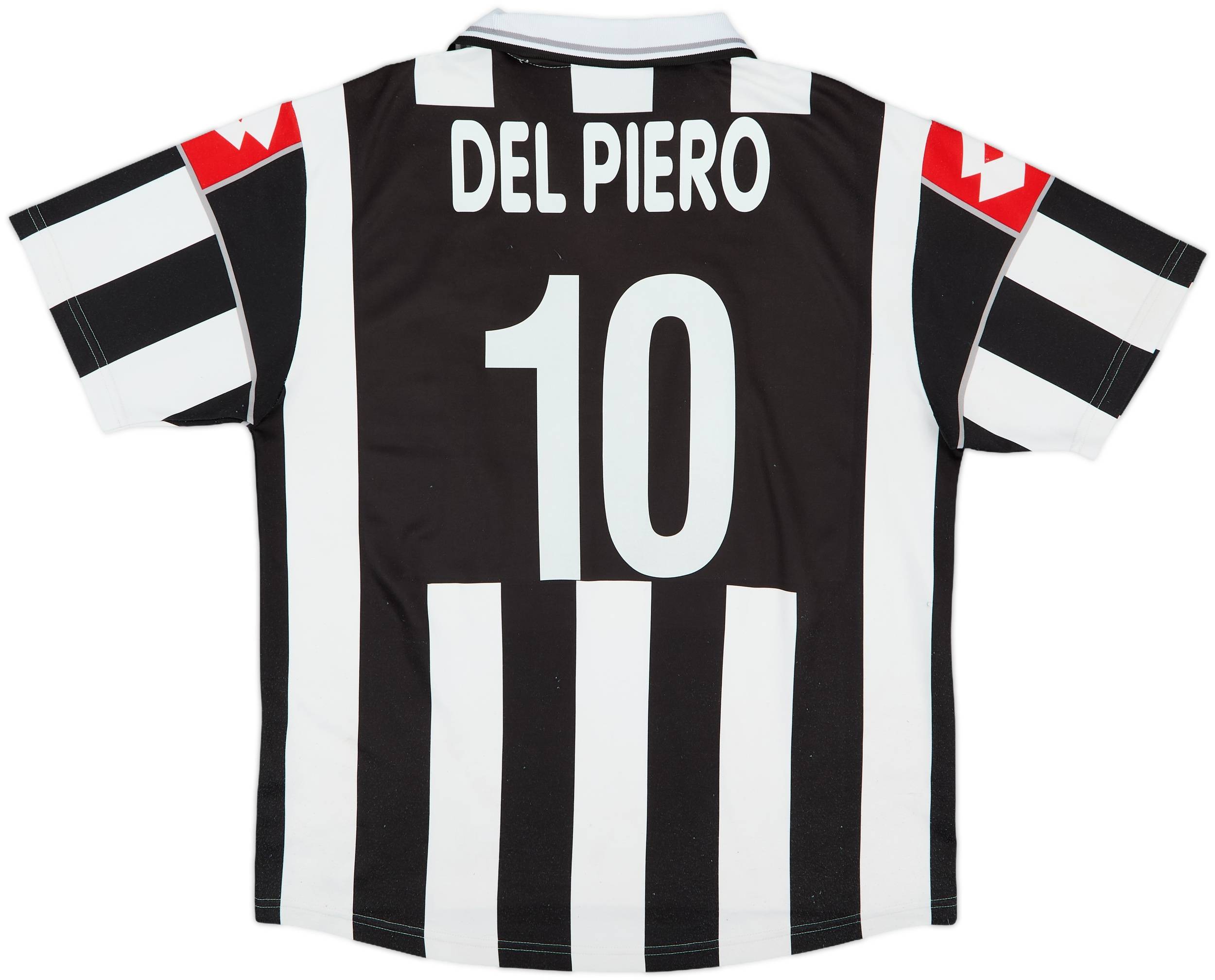ユベントス DEL PIERO 10 シャツ Mサイズ 2000-01 Juventus Home Shirt Del Piero #10 - 7/10 - (XL)