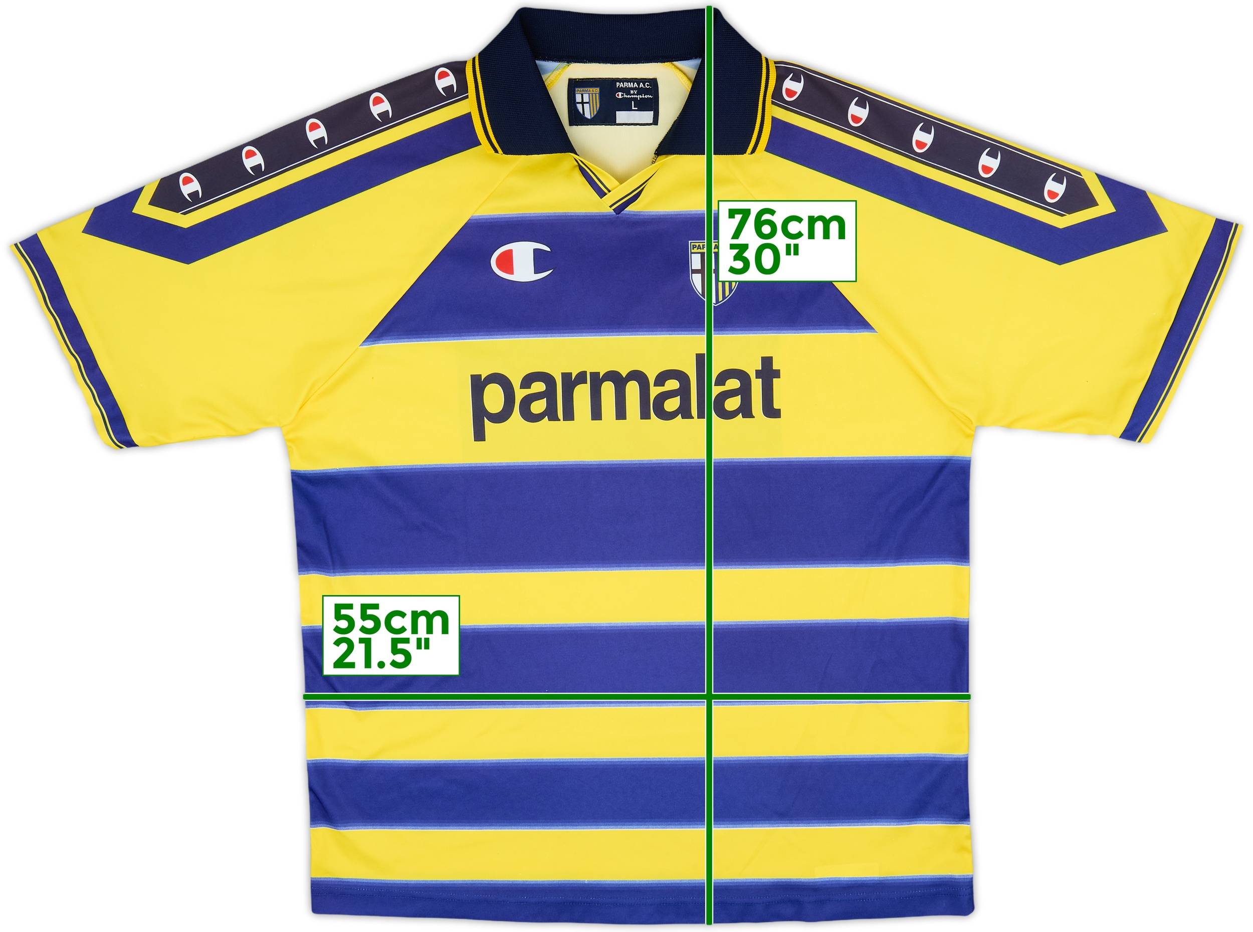 1999-00 Parma Basic Home Shirt #7 - 7/10 - (L)