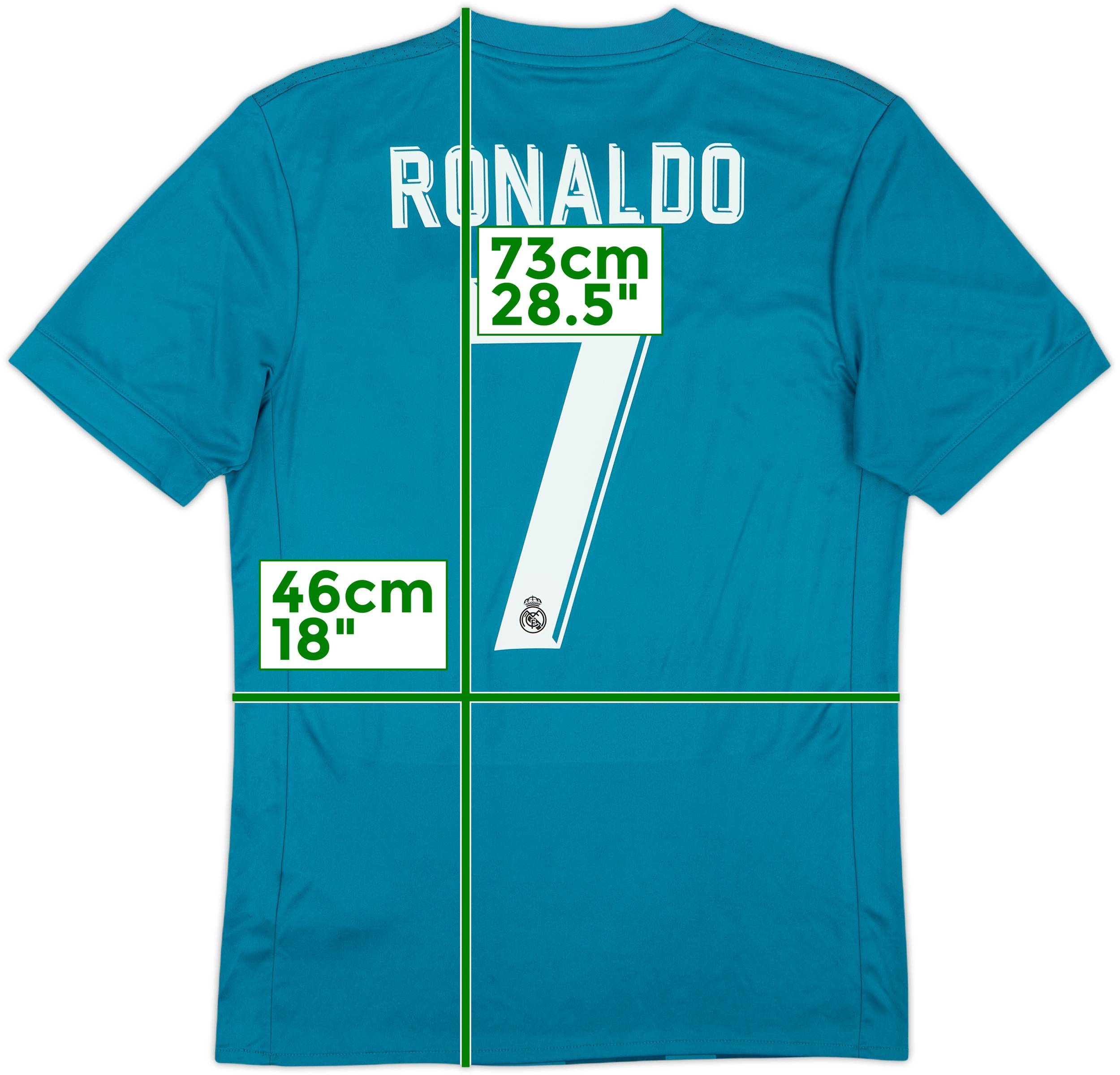 2017-18 Real Madrid Third Shirt Ronaldo #7 - 8/10 - (S)