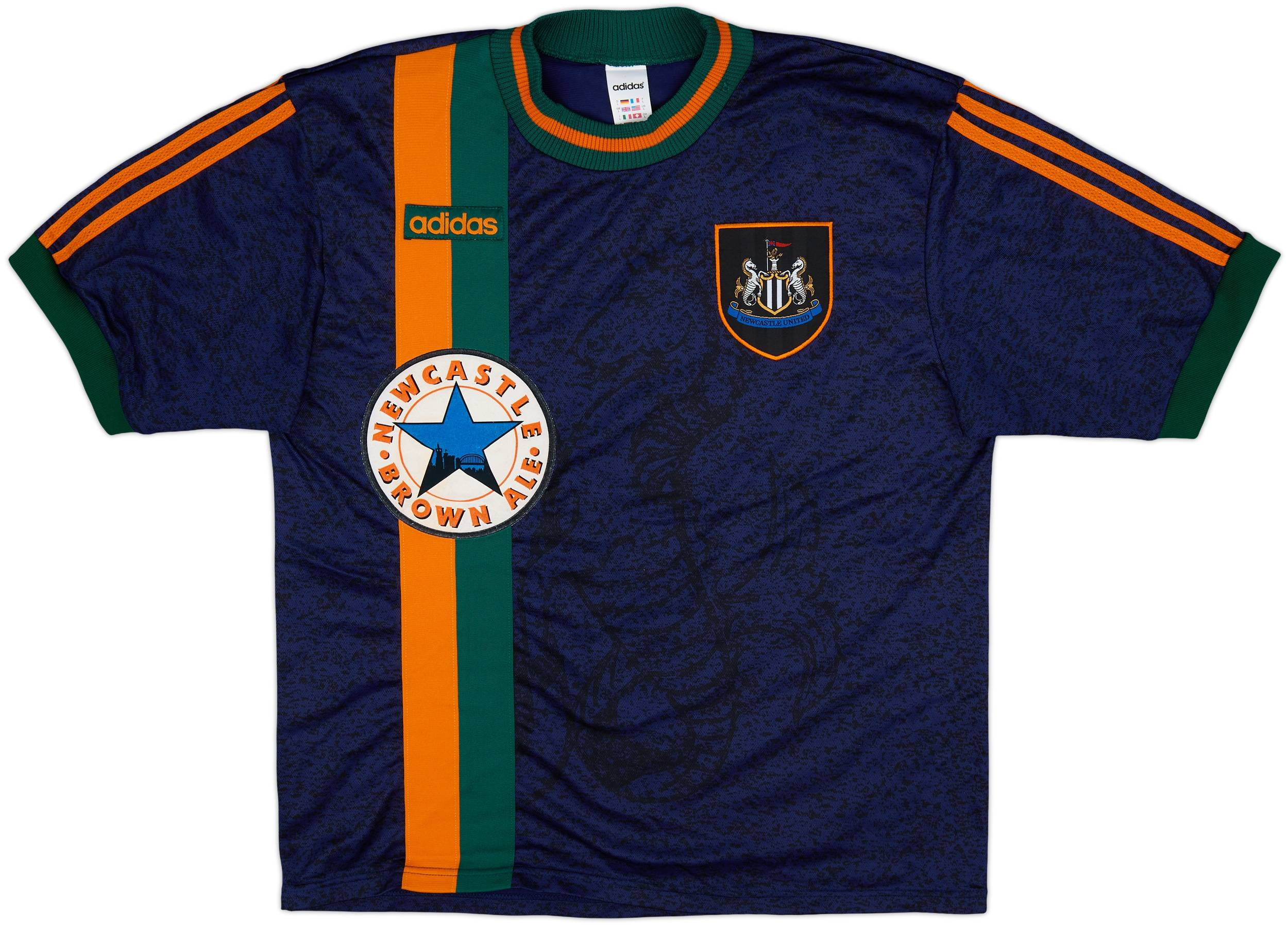 1997-98 Newcastle Away Shirt Shearer #9 - 9/10 - (L)