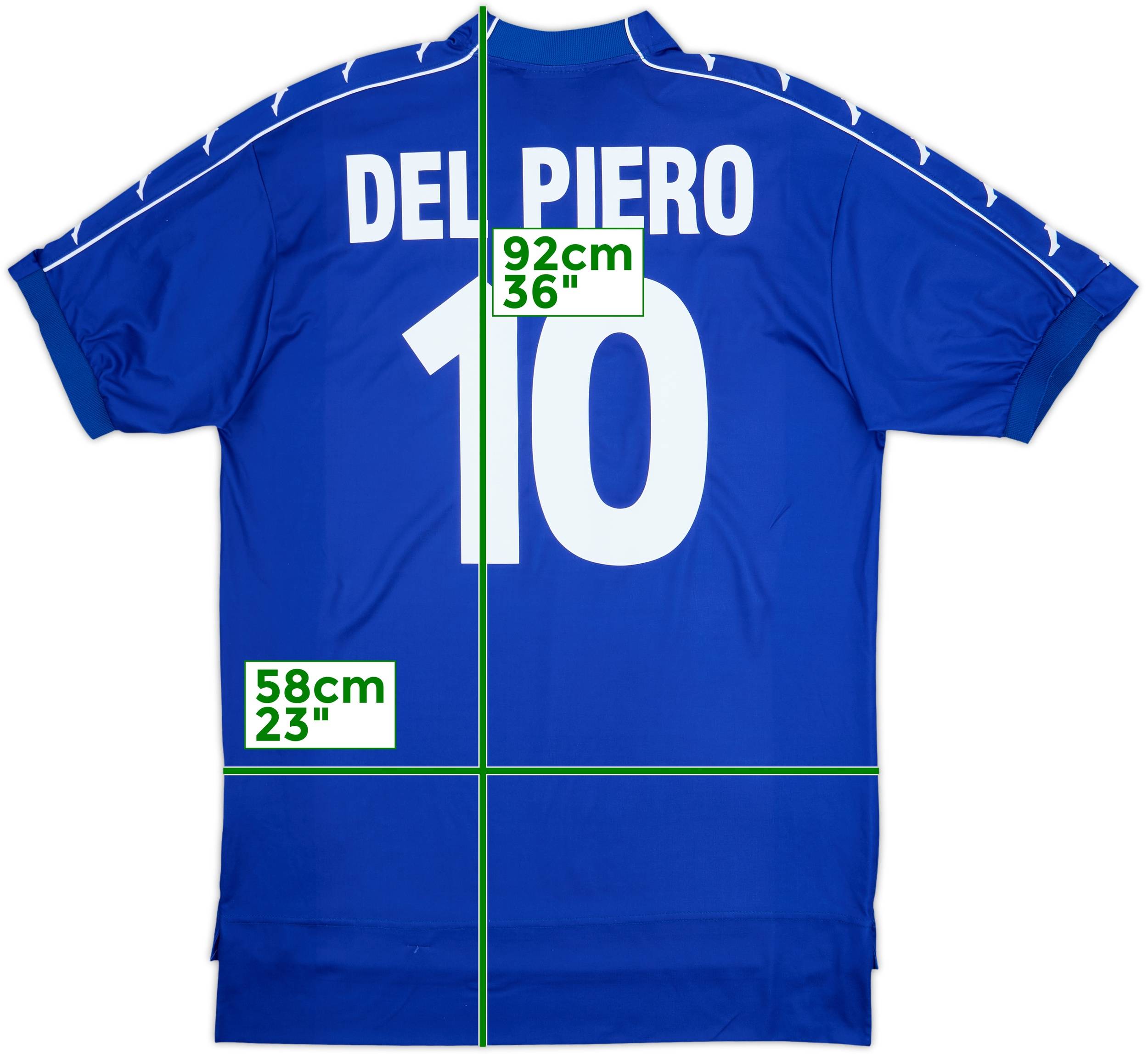 1999-00 Juventus Third Shirt Del Piero #10 - 7/10 - (XL)