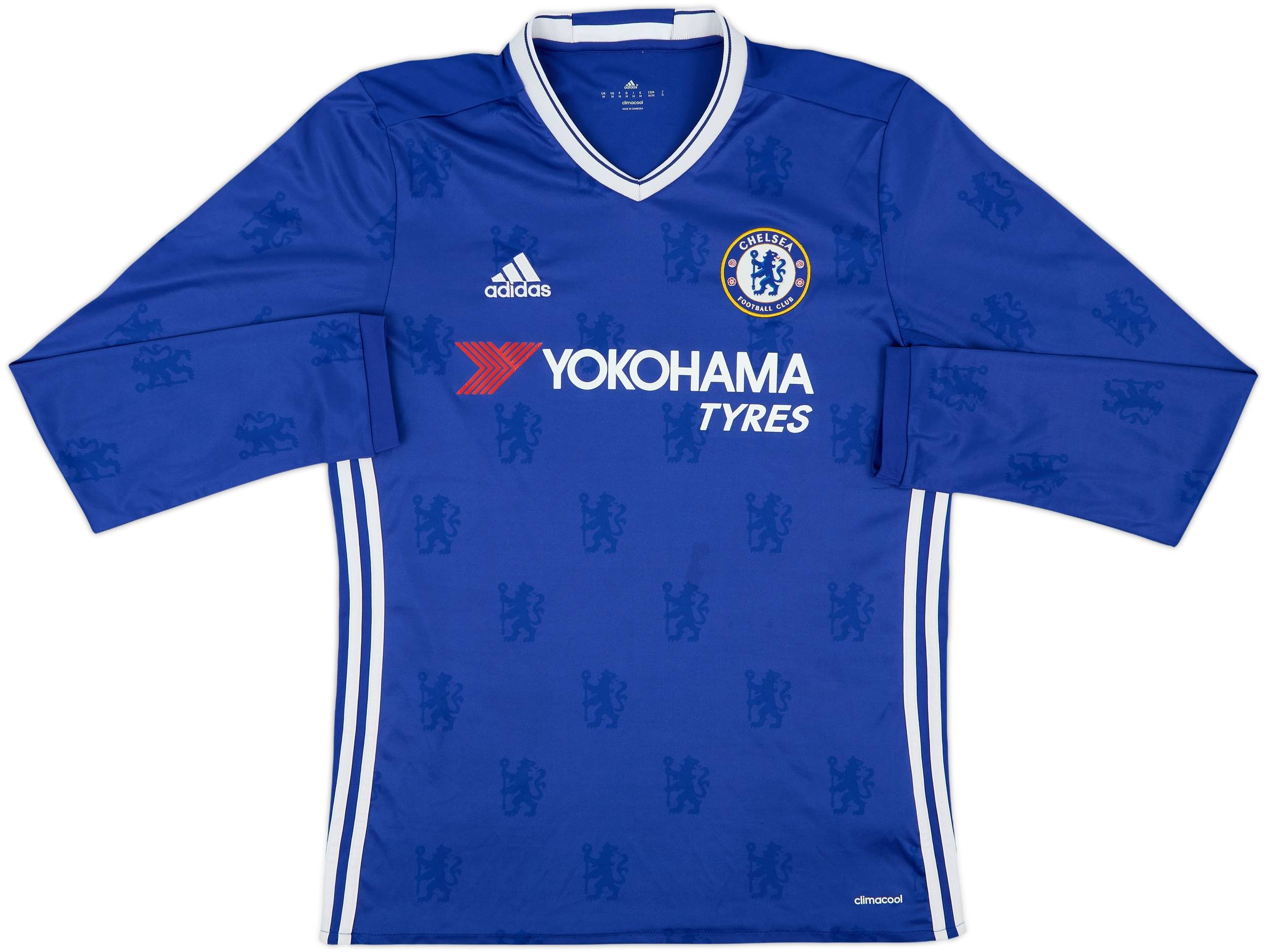 2016-17 Chelsea Home L/S Shirt Hazard #10 - 6/10 - (M)