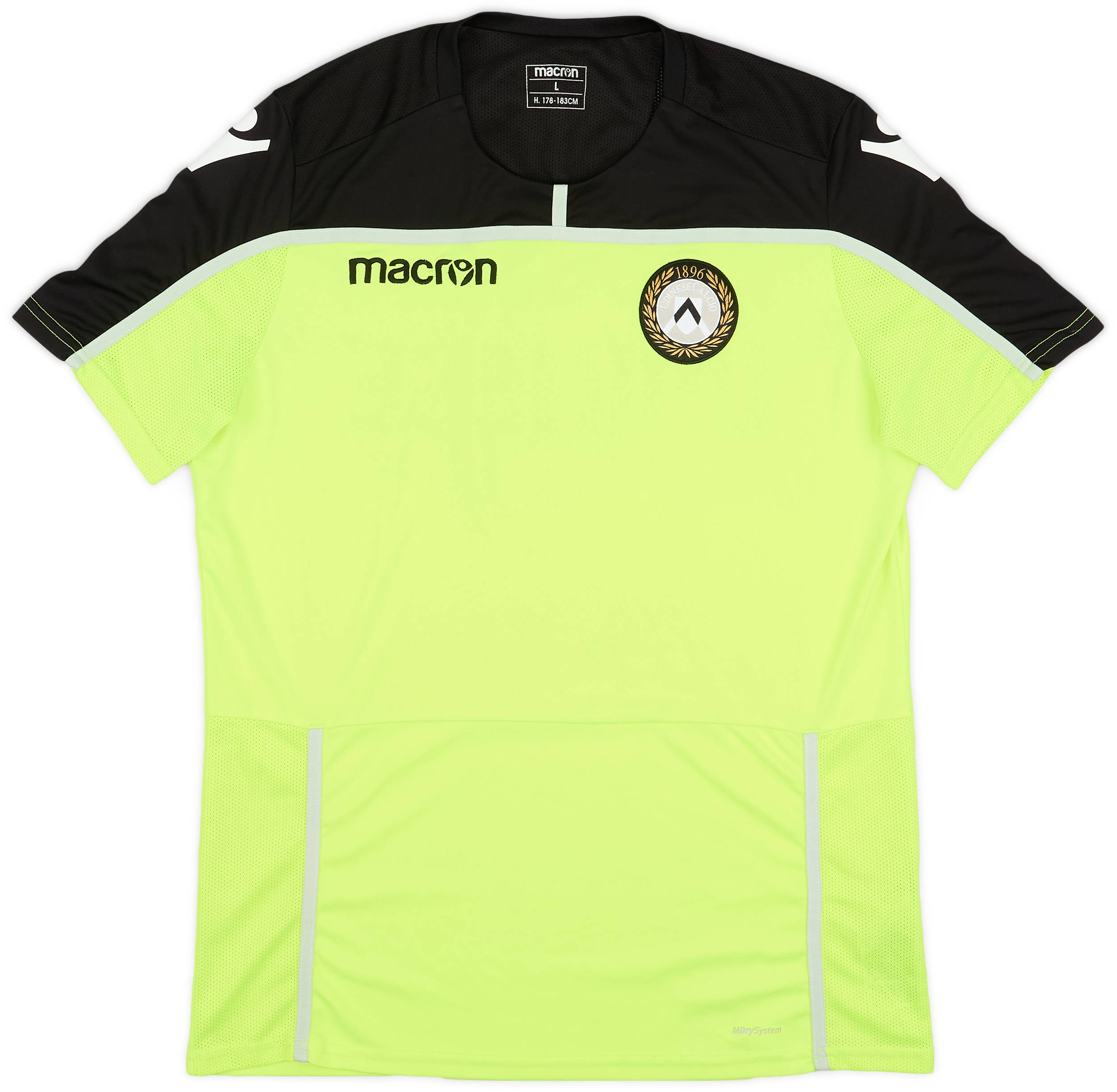 2018-19 Udinese Macron Training Shirt - 9/10 - (L)