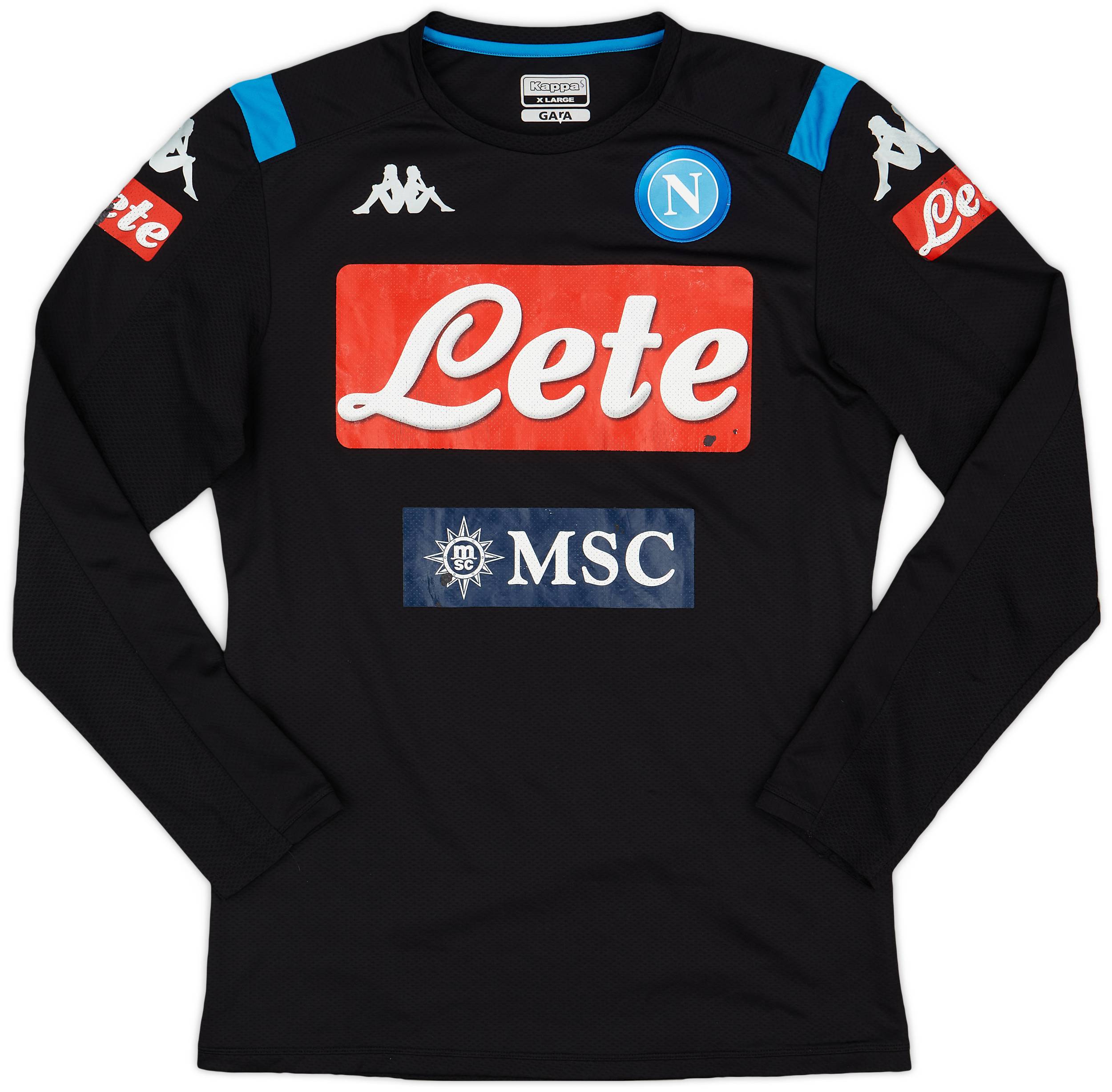 2018-19 Napoli Kappa Training L/S Shirt - 5/10 - (XL)