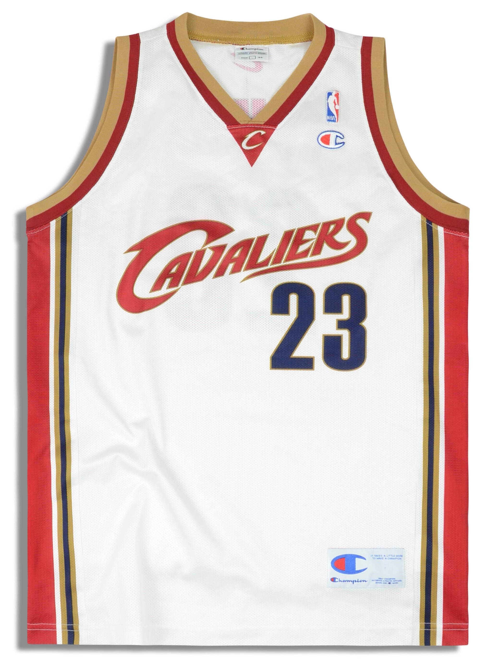 2003-10 Cleveland Cavaliers James #23 Champion Jersey (Home) Y