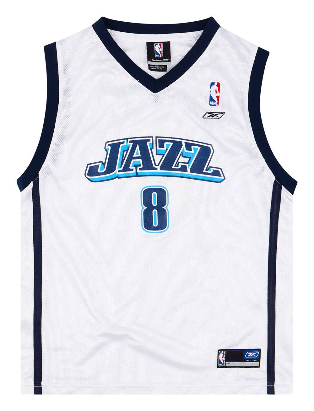 2005-06 Utah Jazz Williams #8 Reebok Jersey (Home) Y