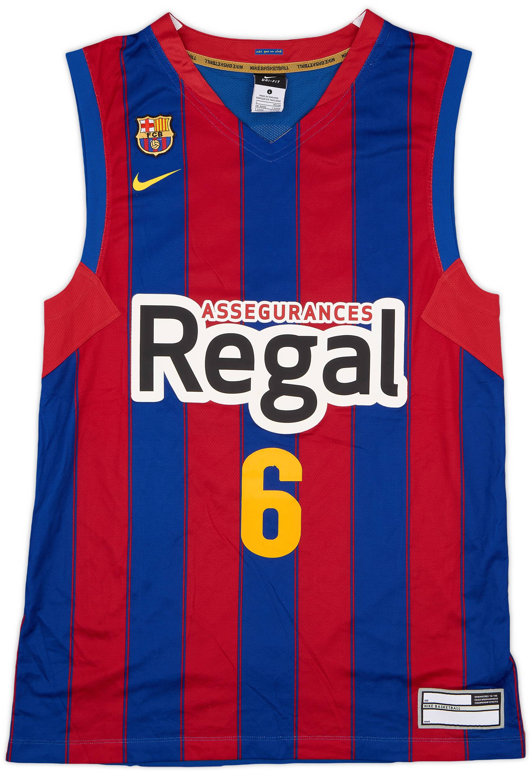 2014-15 Barcelona Nike Basketball Training Vest - 5/10 - (L)