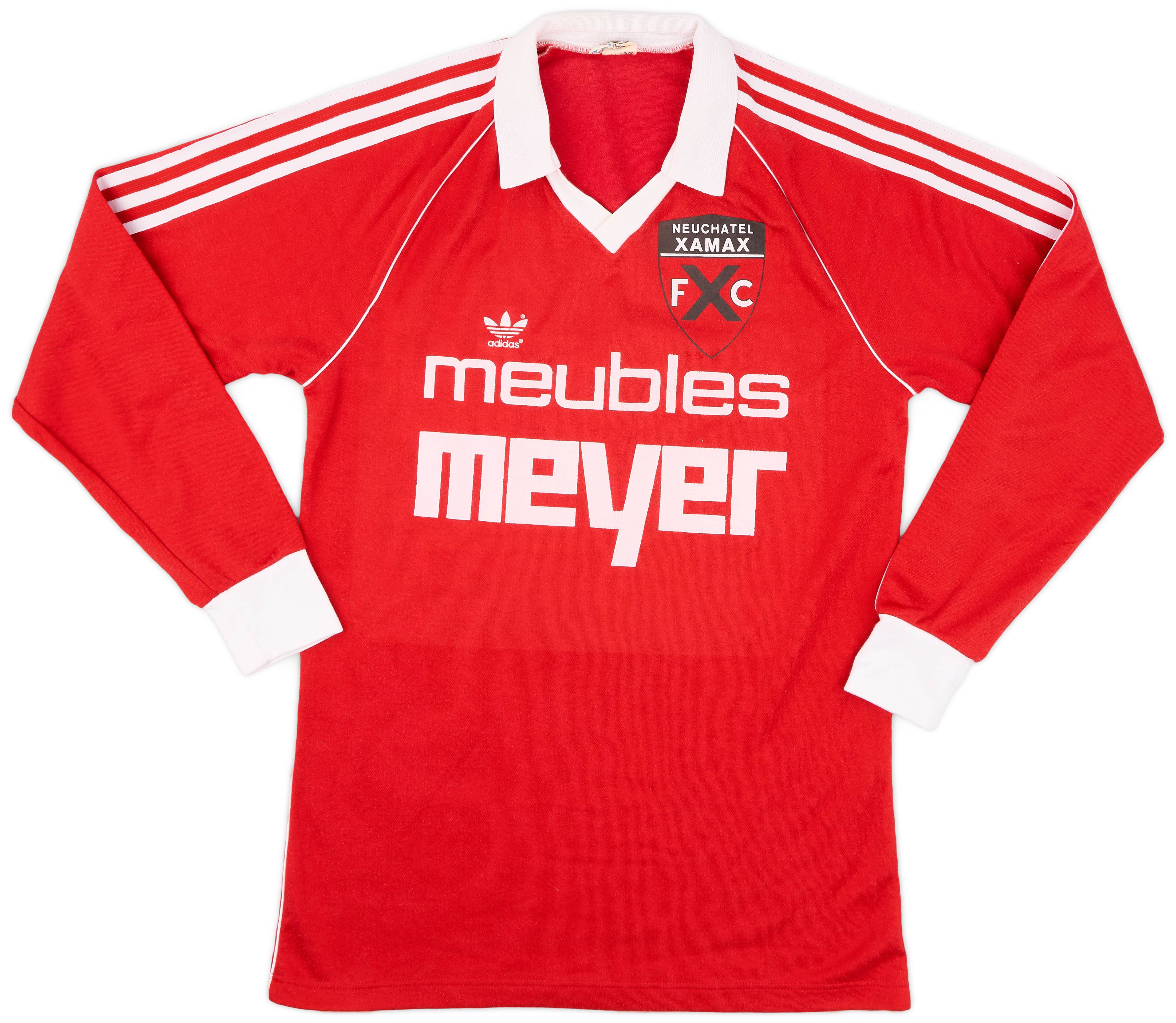 1980-82 Neuchatel Xamax Home L/S Shirt 8/10 (L)