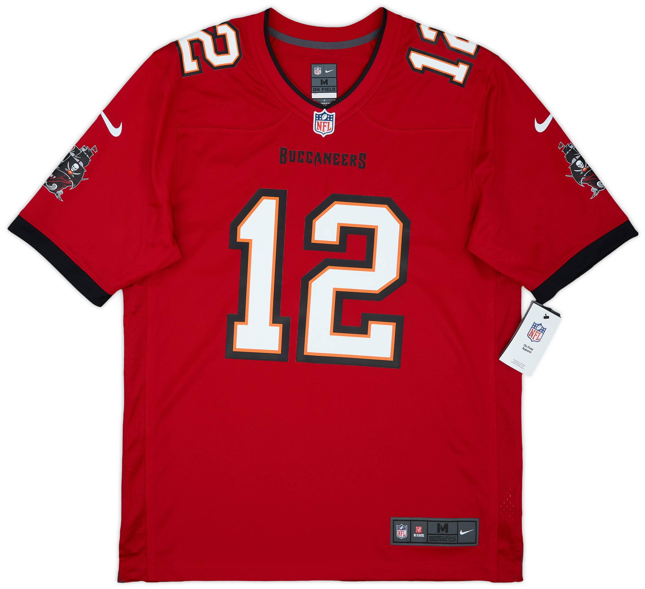 2020-22 Tampa Bay Buccaneers Brady #12 Nike Game Home Jersey (M)