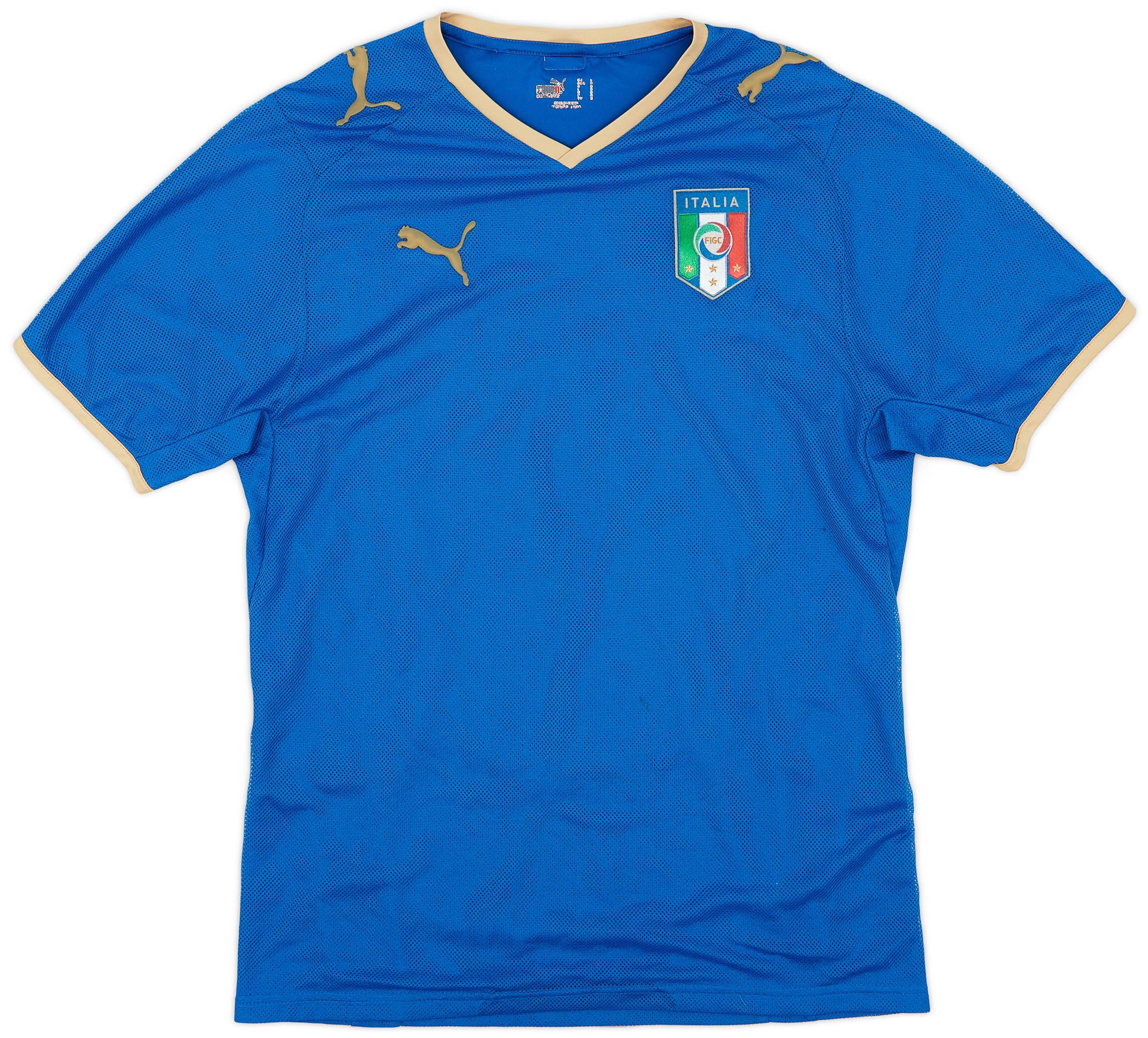 2007-08 Italy Home Shirt - 7/10 - (S)