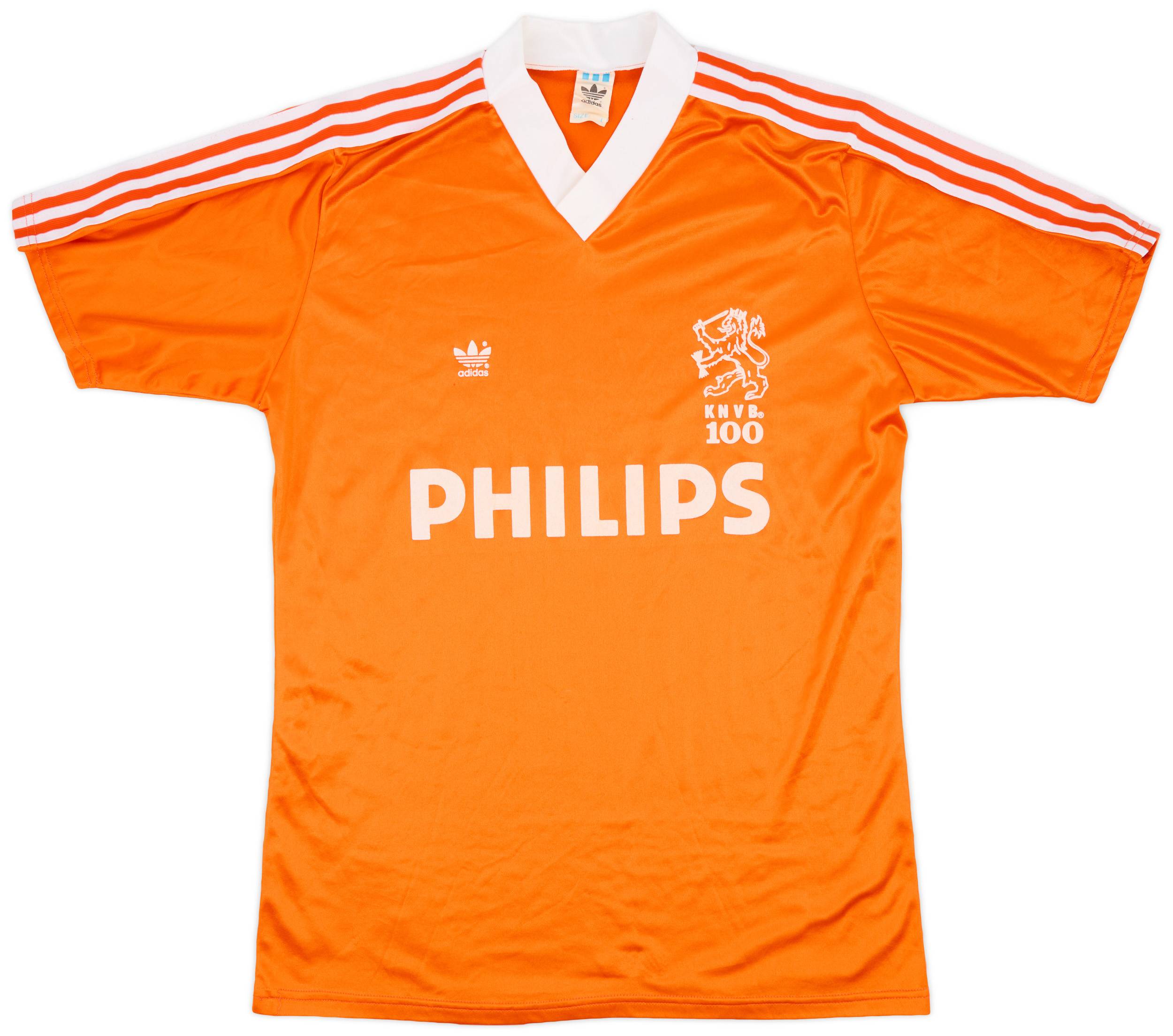 1988-90 Netherlands Centenary Home Shirt - 9/10 - (L)