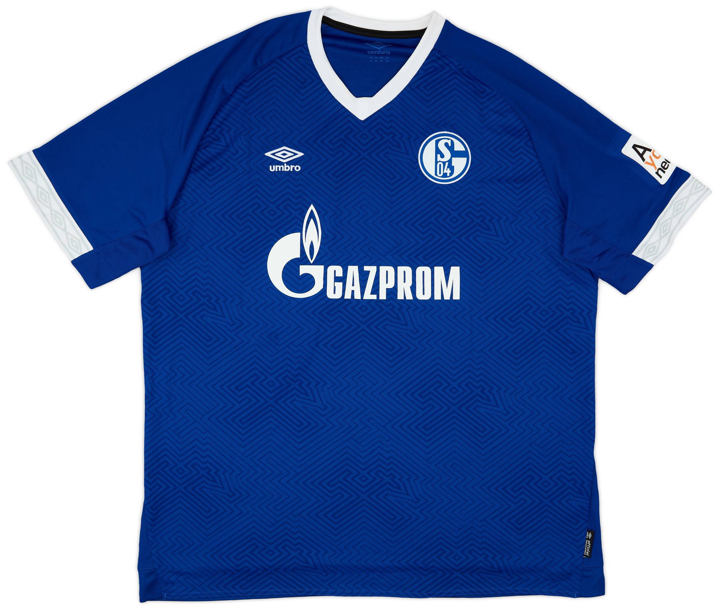 2018-19 Schalke Home Shirt - 9/10 - (3XL)