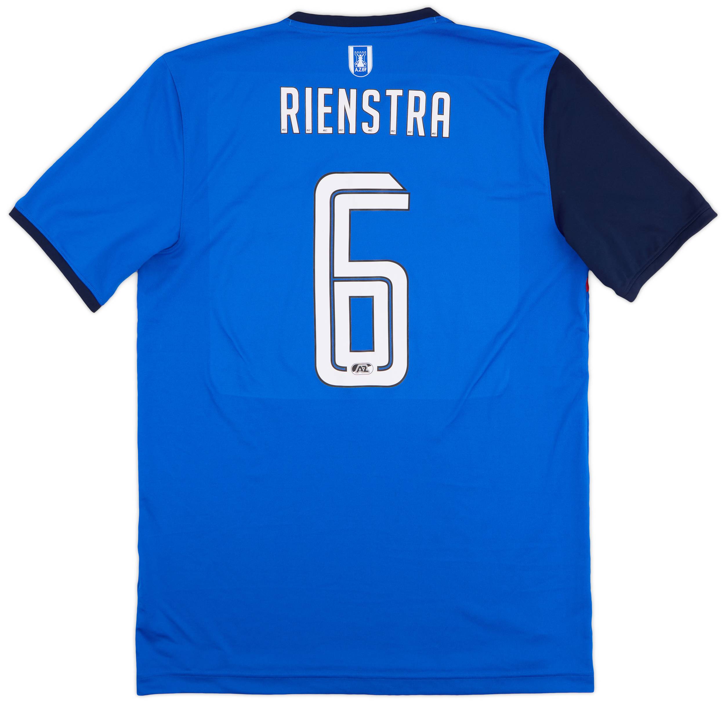 2017-18 AZ Alkmaar Third Shirt Rienstra #6 - 9/10 - (L)