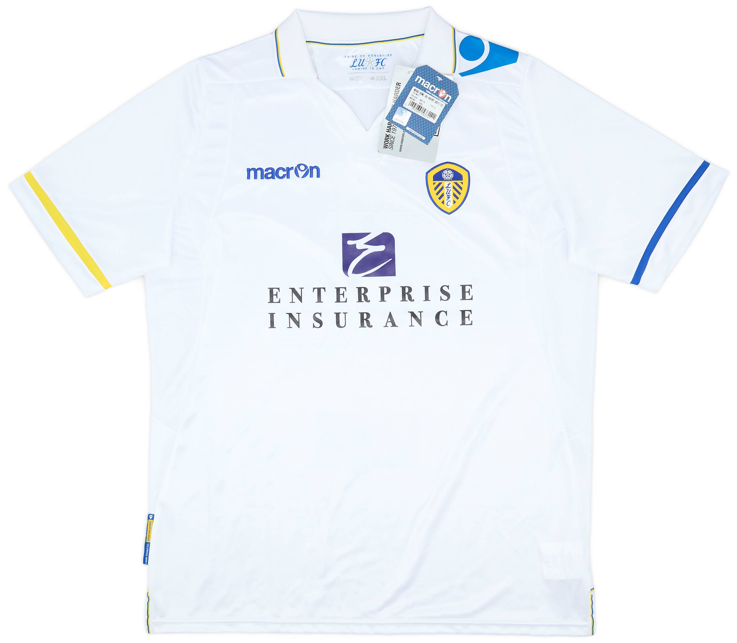 2011-12 Leeds United Home Shirt (XXL)