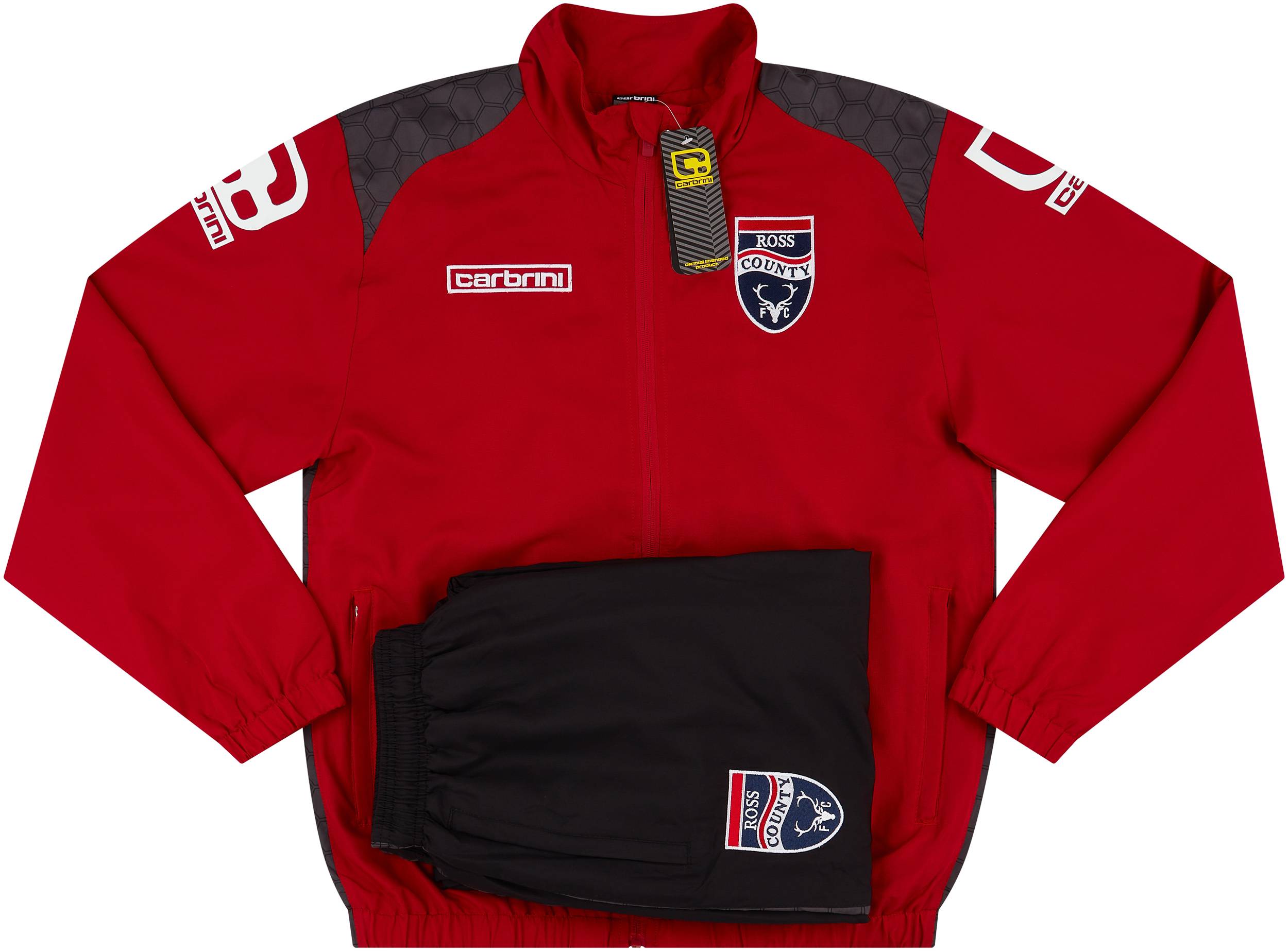 2015-16 Ross County Carbrini Training Tracksuit (XL)