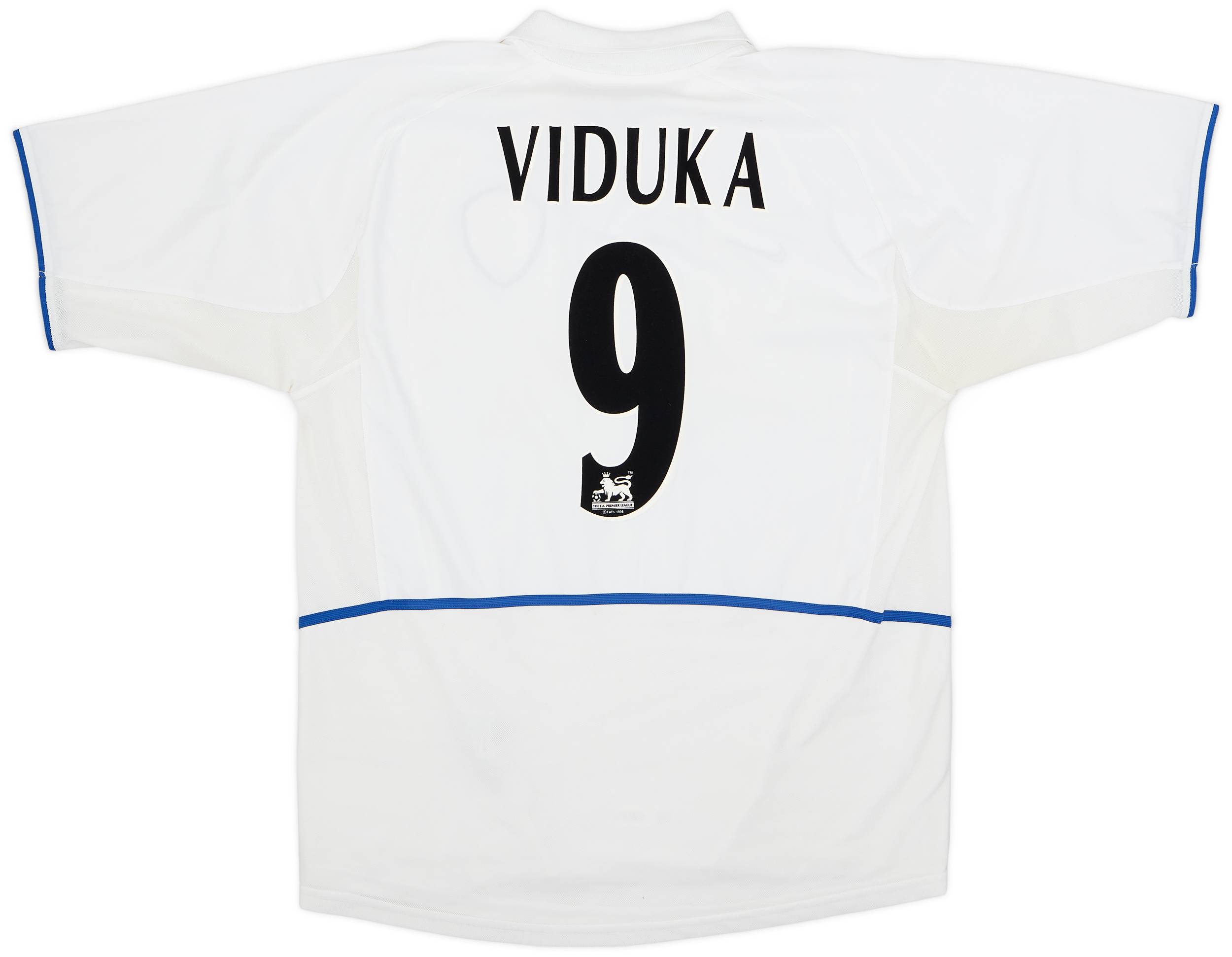 2002-03 Leeds United Home Shirt Viduka #9 - 7/10 - (XL)