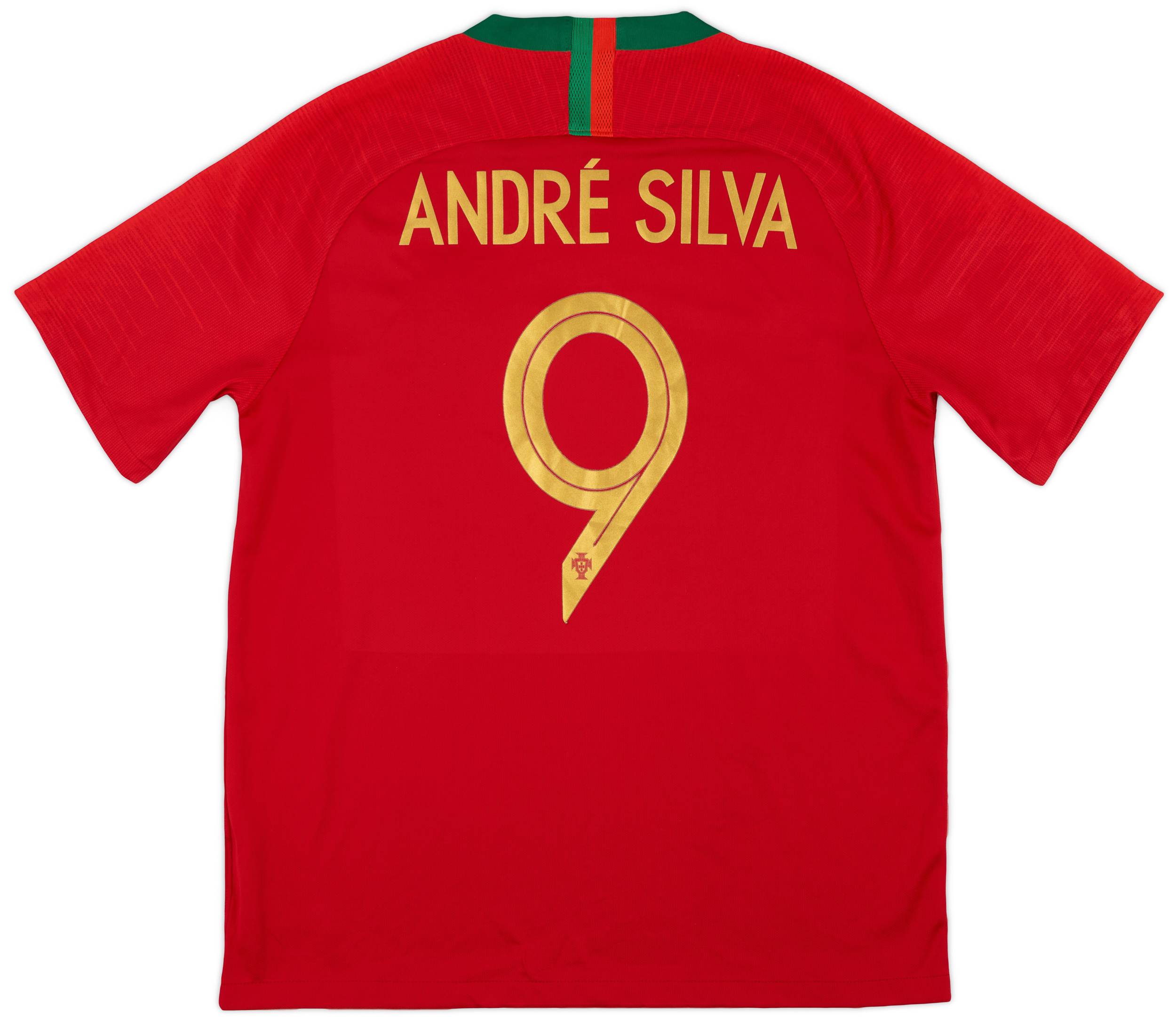 2018-19 Portugal Home Shirt André Silva #9 - 9/10 - (L)