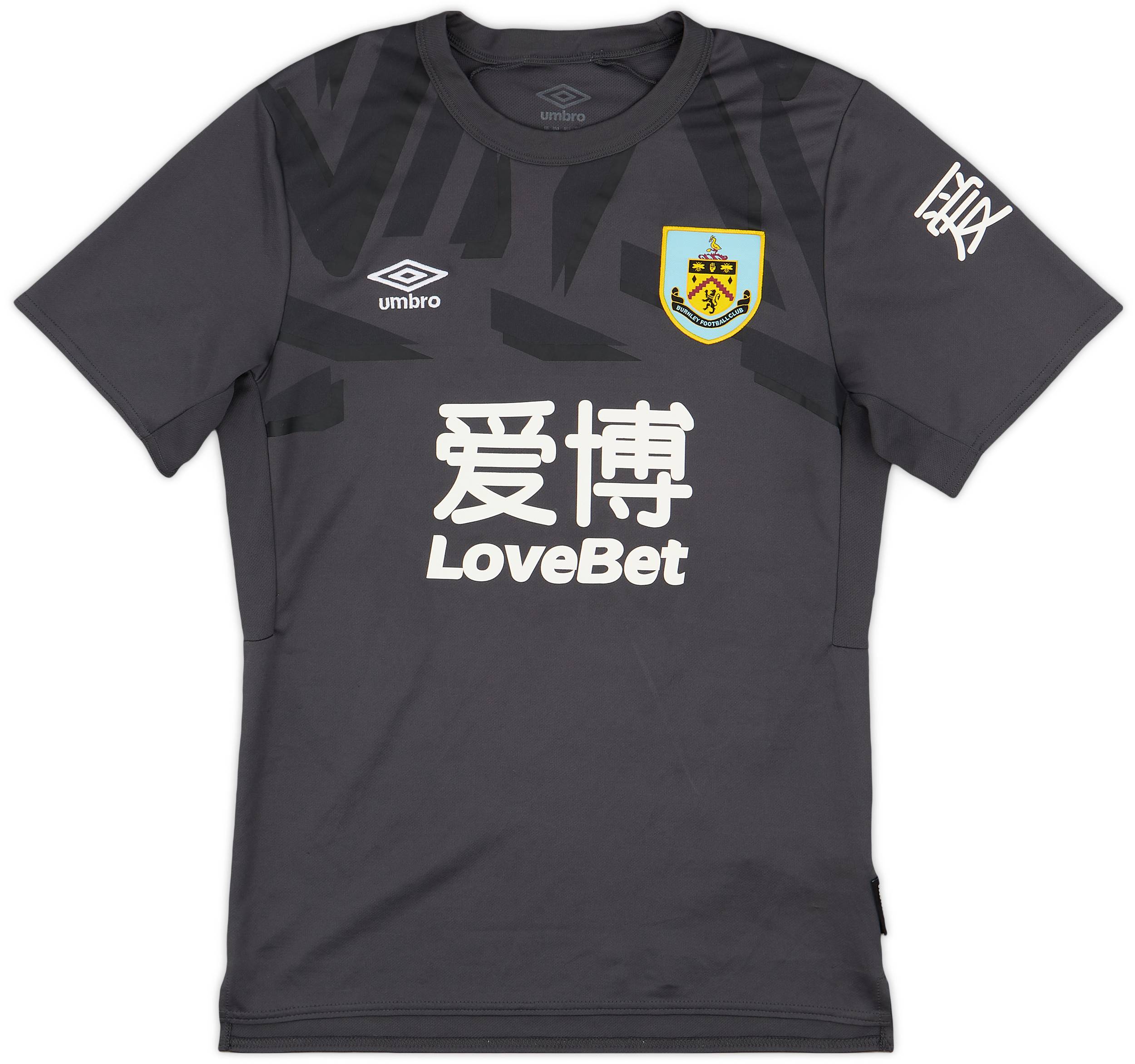 2019-20 Burnley S/S GK Shirt- 7/10- (S)