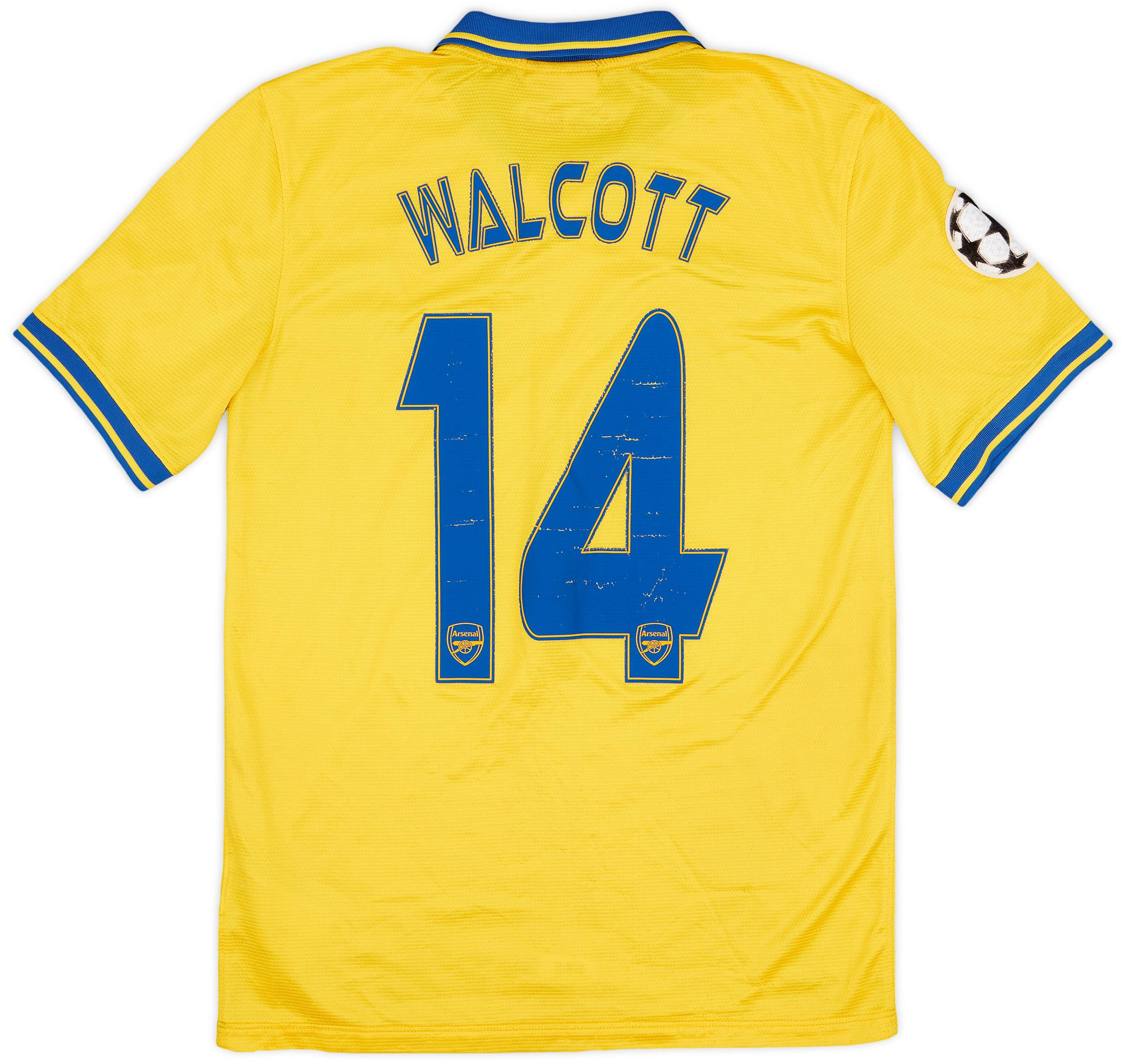 2013-14 Arsenal Away Shirt Walcott #14 - 5/10 - (S)