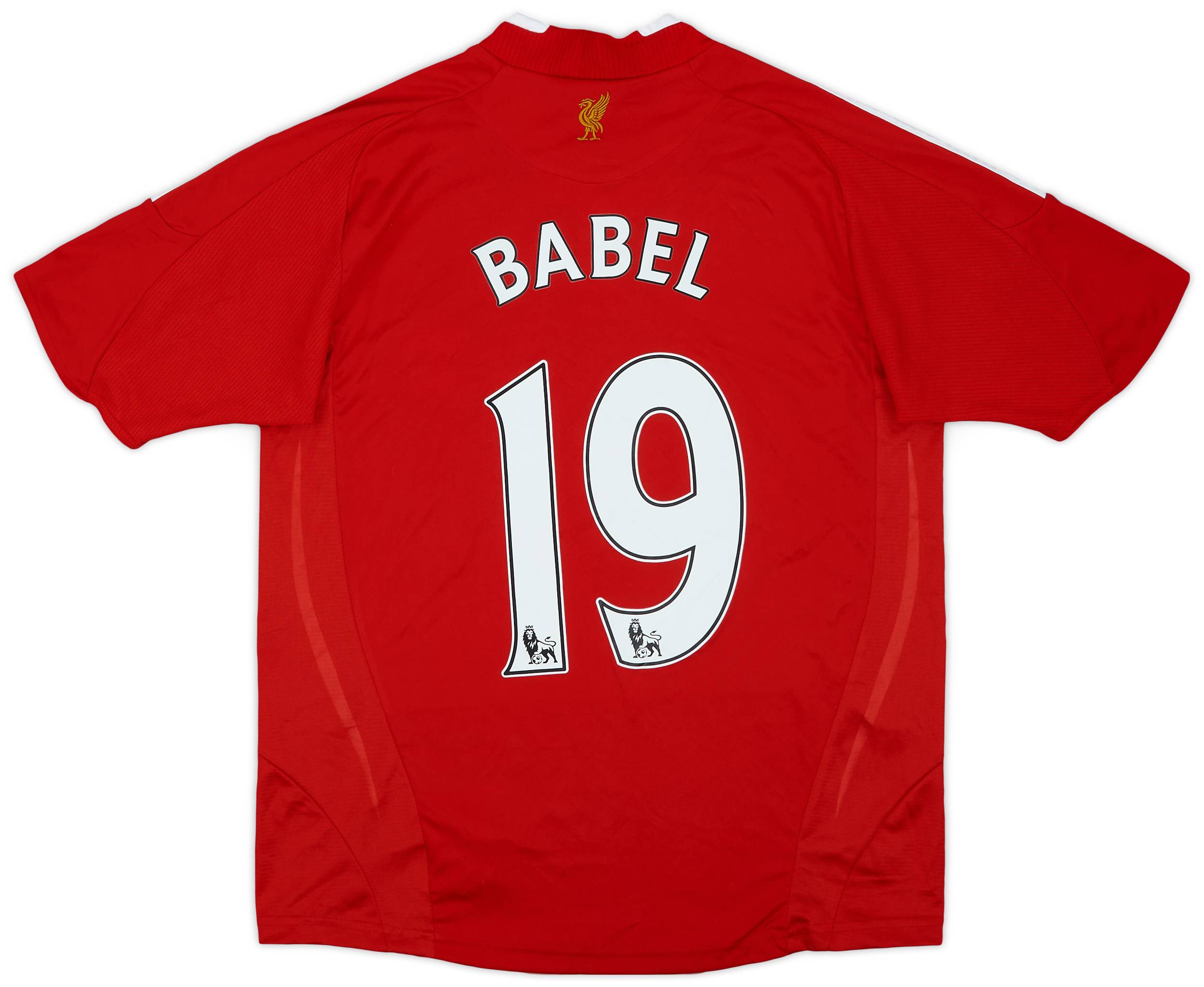 2008-10 Liverpool Home Shirt Babel #19 - 6/10 - (L.Boys)