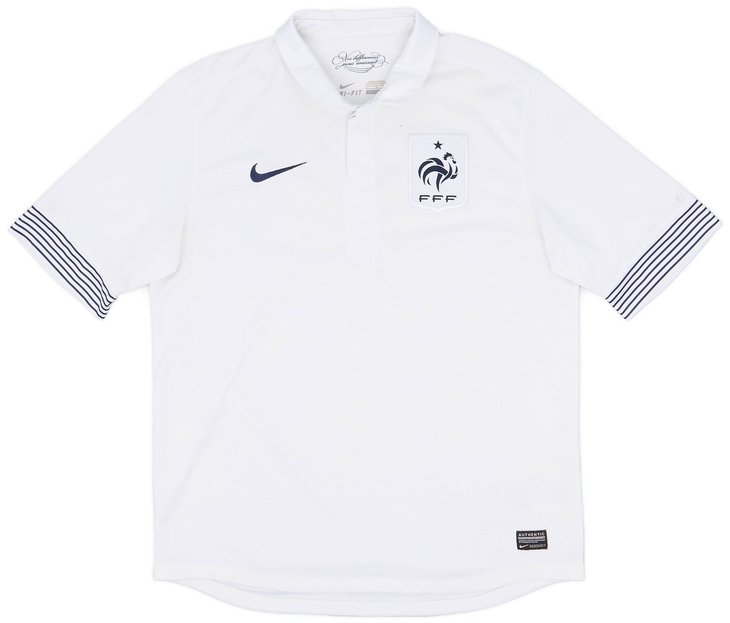 2012-13 France Away Shirt - 6/10 - (L)