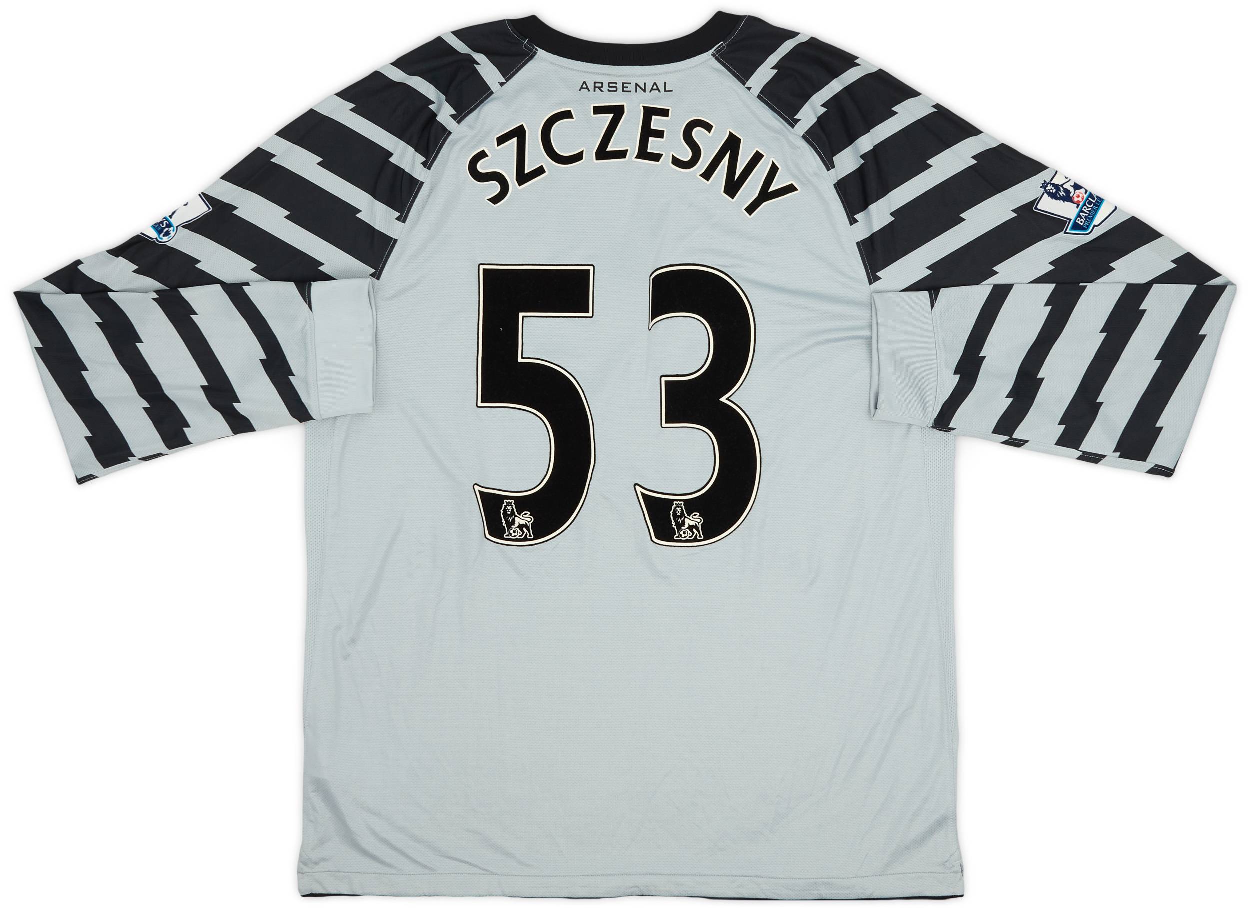 2010-11 Arsenal Grey GK Shirt Szczesny #53 (XL)