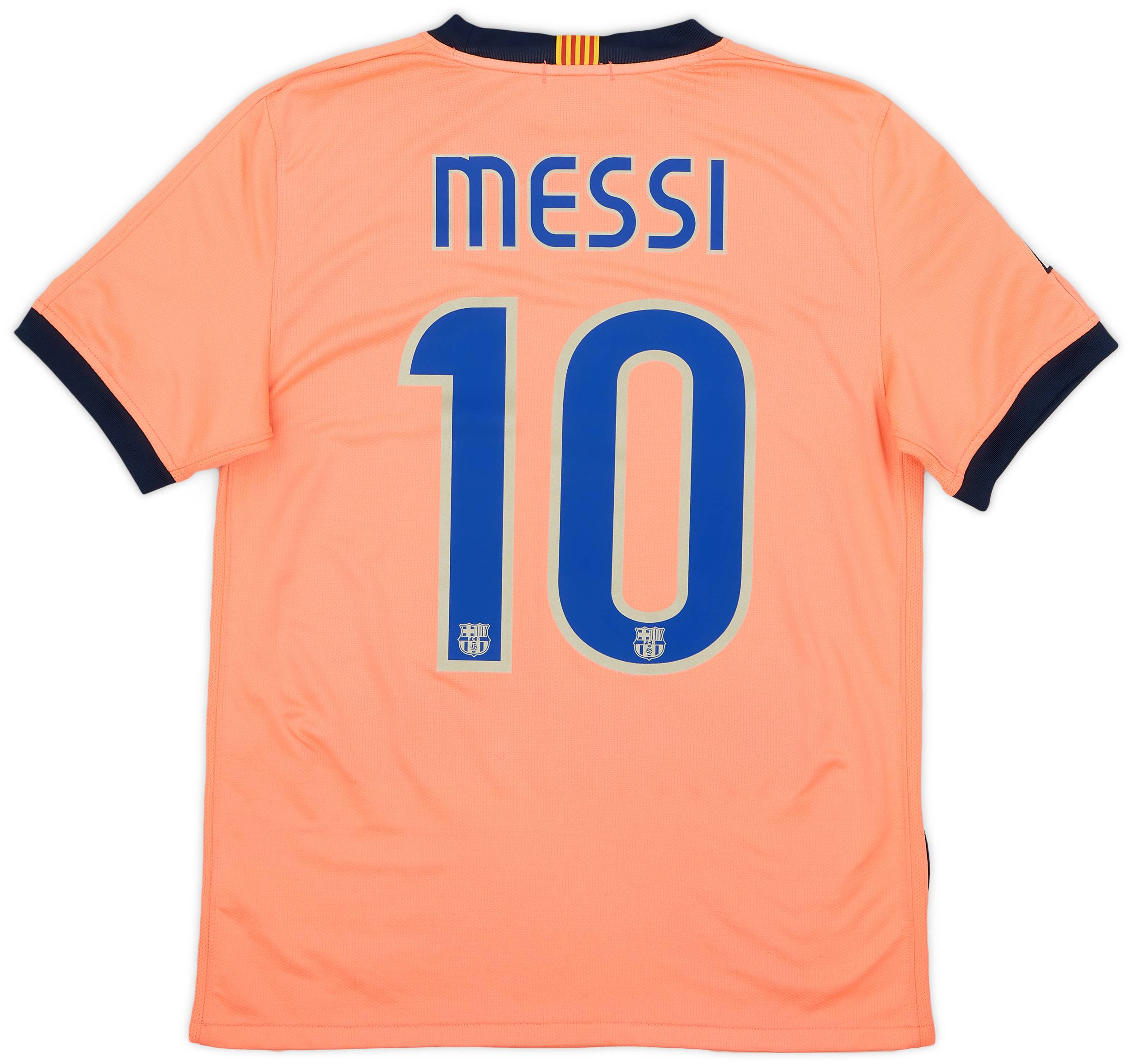 2009-10 Barcelona Away Shirt Messi #10 - 7/10 - (S)